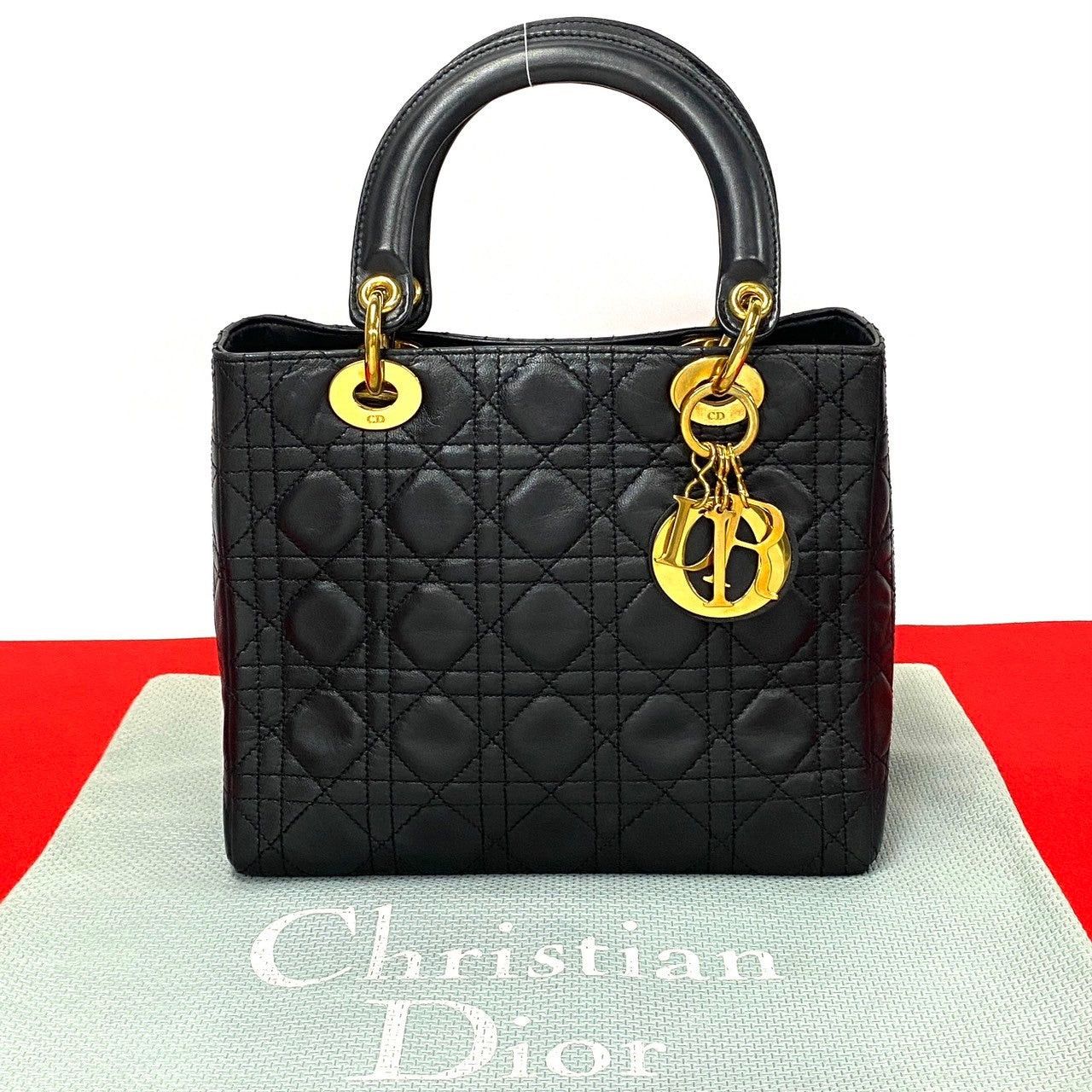 Dior Dior Handbag Black Leather Size ONE SIZE - 1 Thumbnail