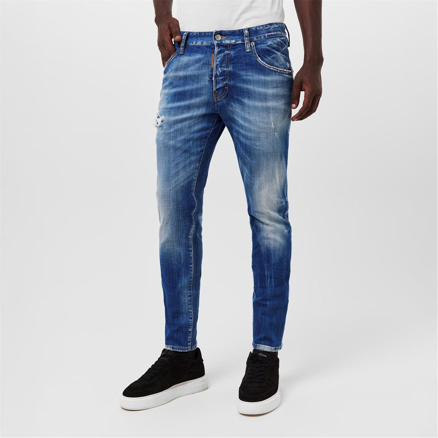 Dsquared2 o1g2r1mq0426 5 Pocket Jeans in Blue Size US 32 / EU 48 - 3 Thumbnail