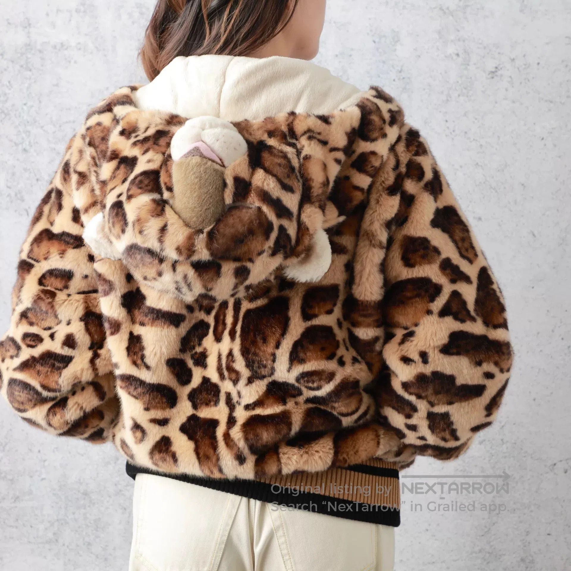Dolce & Gabbana Leopard Hooded Zip Jacket.