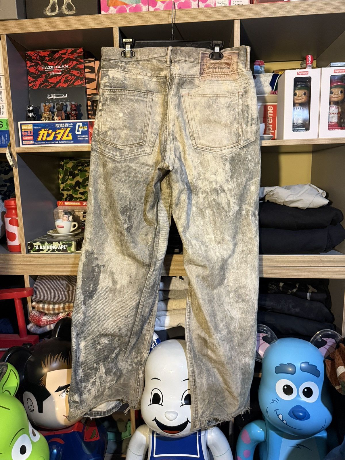Acne Studios Acne Studios 1981M Cold Wash Grey Denim Size US 33 - 3 Thumbnail