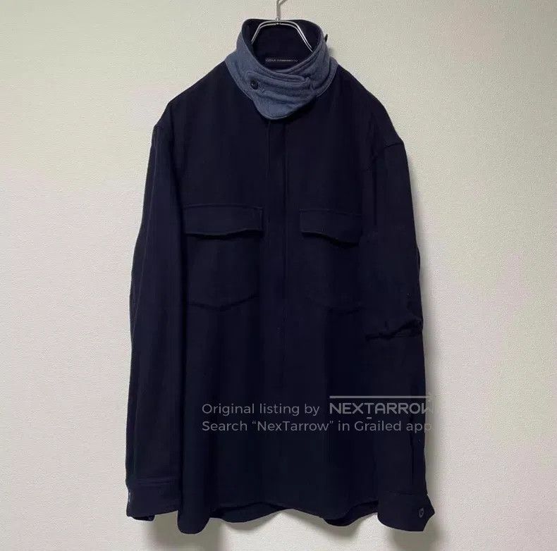 Yohji Yamamoto Yohji Yamamoto Zip Wool Jacket Size US M / EU 48-50 / 2 - 1 Thumbnail