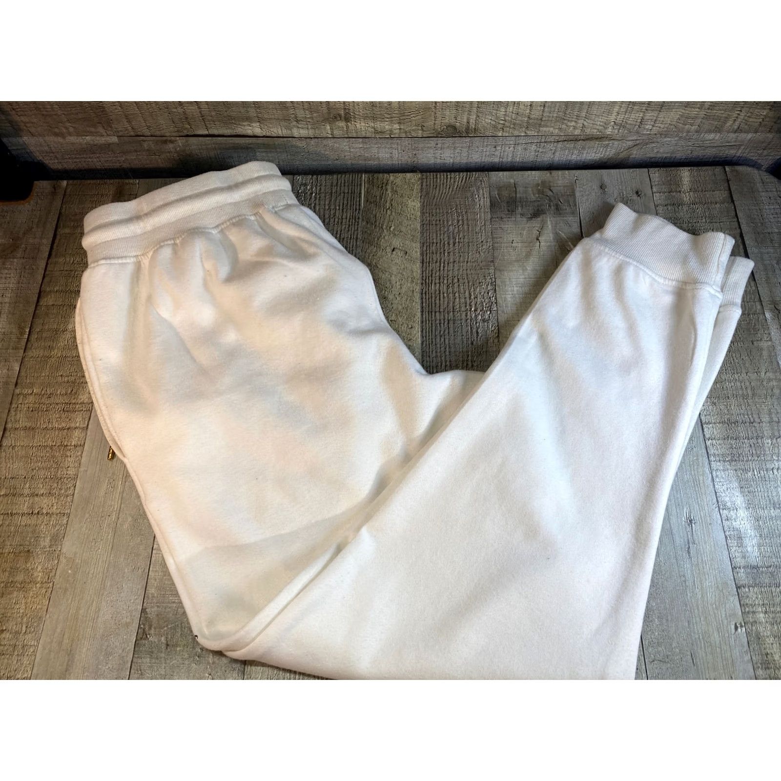 Vintage Authentic Joggers Men’s L Pants Activewear Ivory Size US 33 - 5 Thumbnail