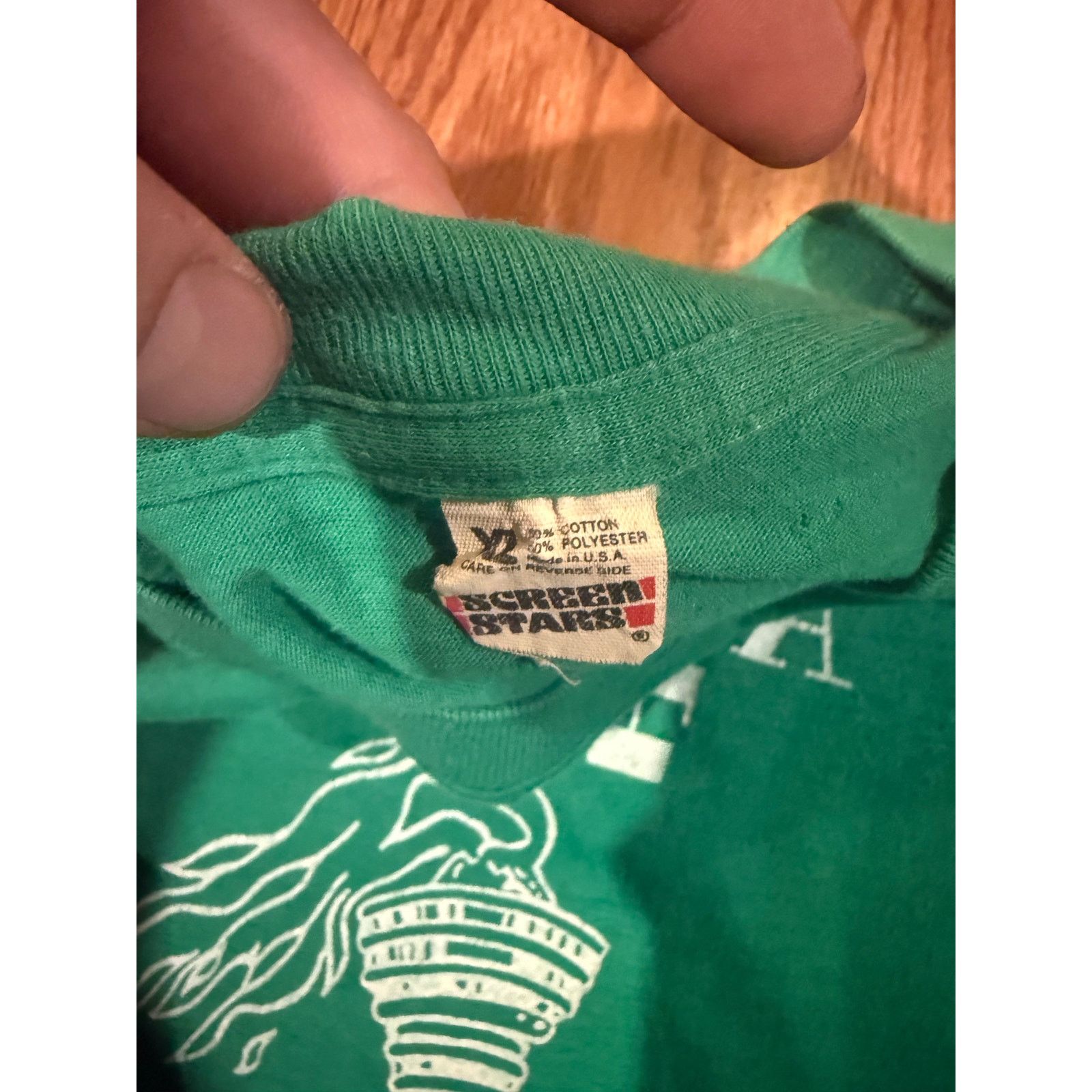 Other Vintage single stitch Latin shirt Size XL Size US XL / EU 56 / 4 - 2 Thumbnail