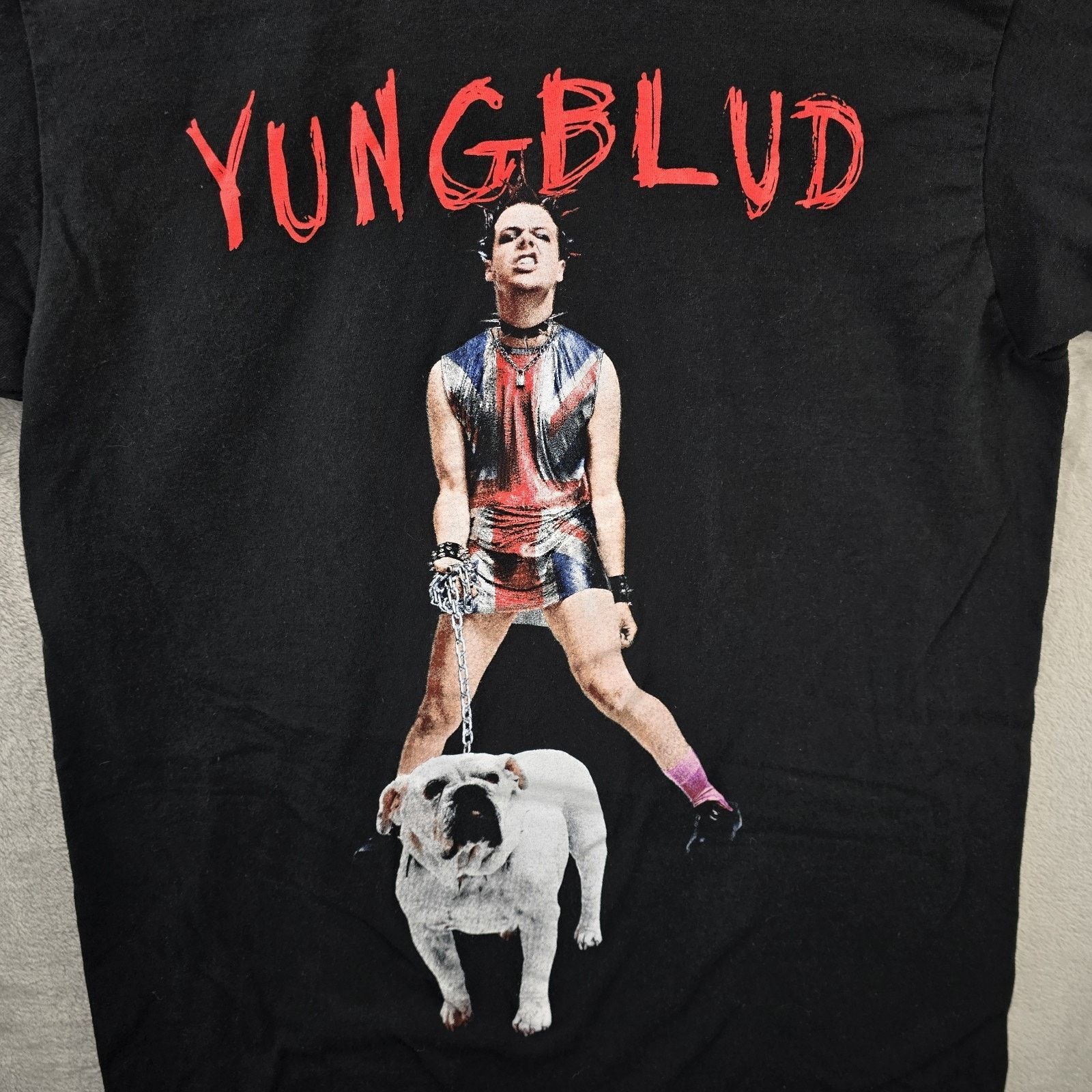 Other Yungblud Shirt Mens Medium Black Bulldog Spell Out Punk Size US M / EU 48-50 / 2 - 2 Thumbnail