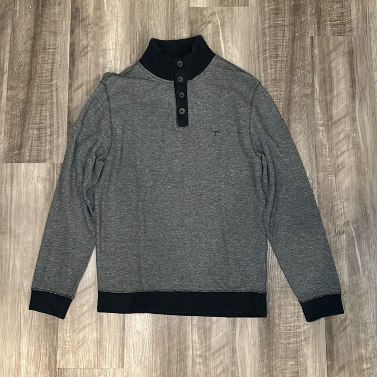 Other Fynch-Hatton Henley Pullover Sweater - Large Size US L / EU 52-54 / 3 - 2 Thumbnail