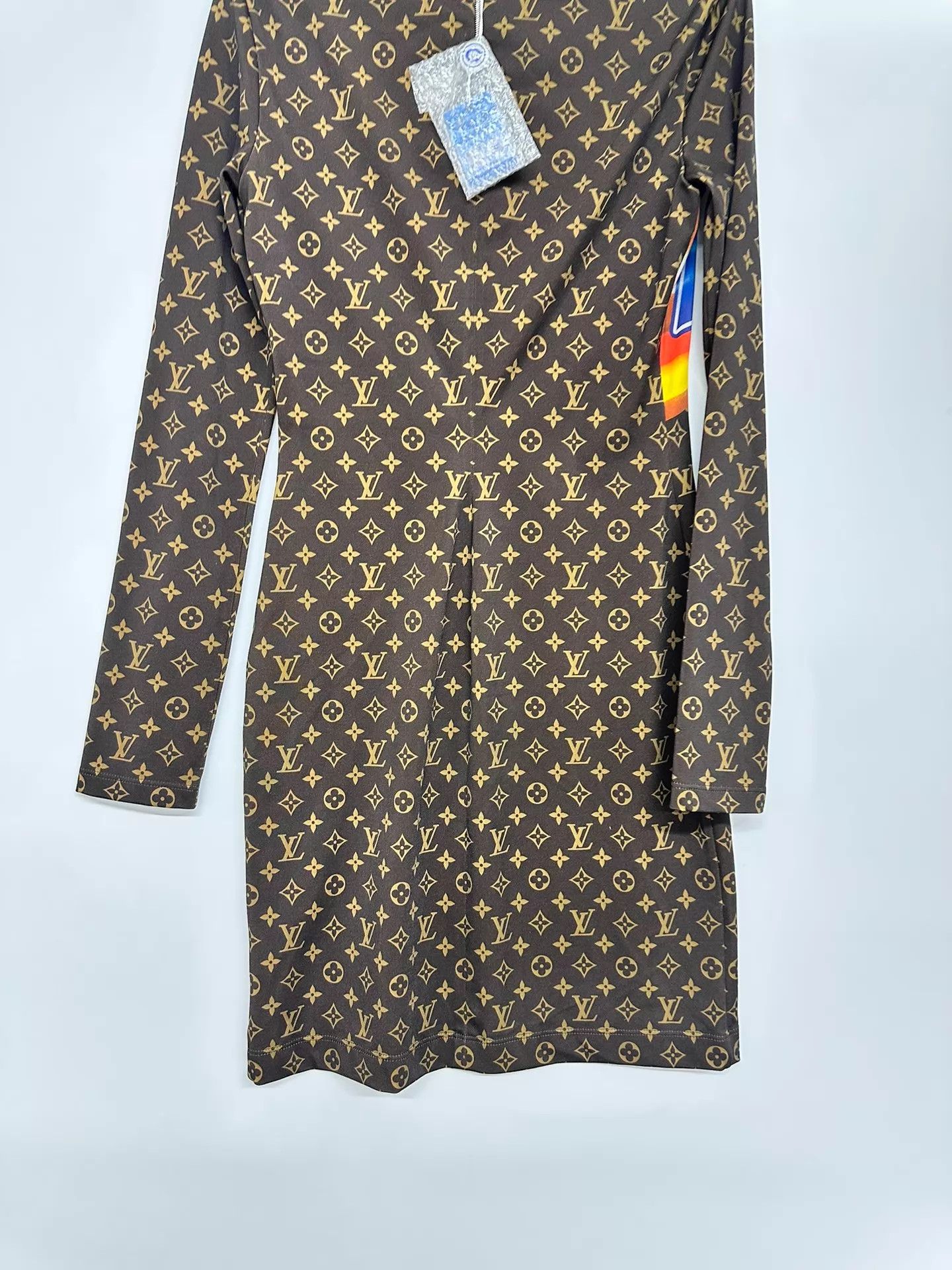 Louis Vuitton Louis Vuitton All Over Print women's S dress Size S / US 4 / IT 40 - 3 Thumbnail