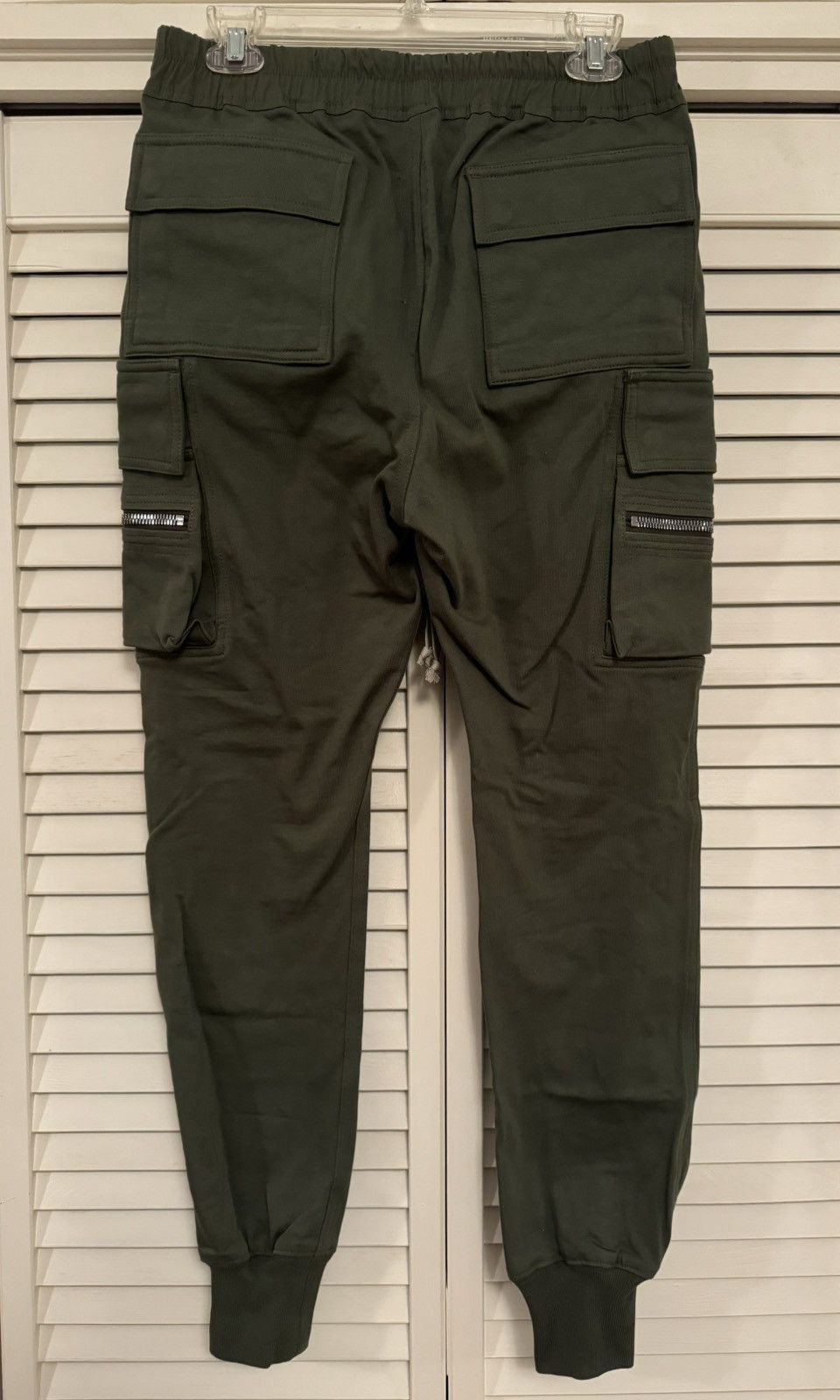 Rick Owens Rick Owens Green Mastodon Cargo Jogger Gethsemane FW21 Size US 34 / EU 50 - 2 Thumbnail