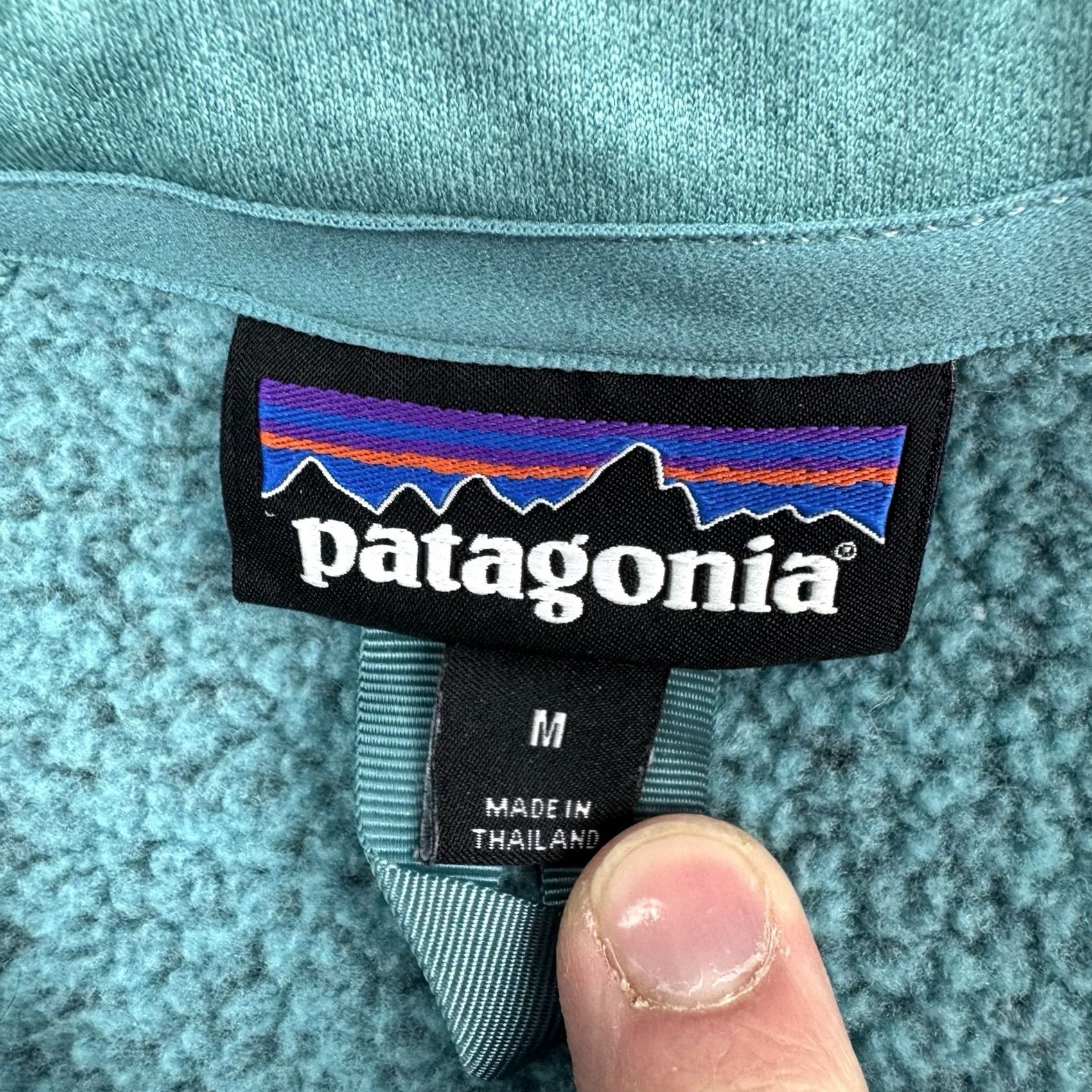 Patagonia Patagonia Better Sweater Womens M Teal Short Zip Collared Fall 2016 Jacket Outdoor Nature Classic Mens Girls Womens Size M / US 6-8 / IT 42-44 - 3 Thumbnail