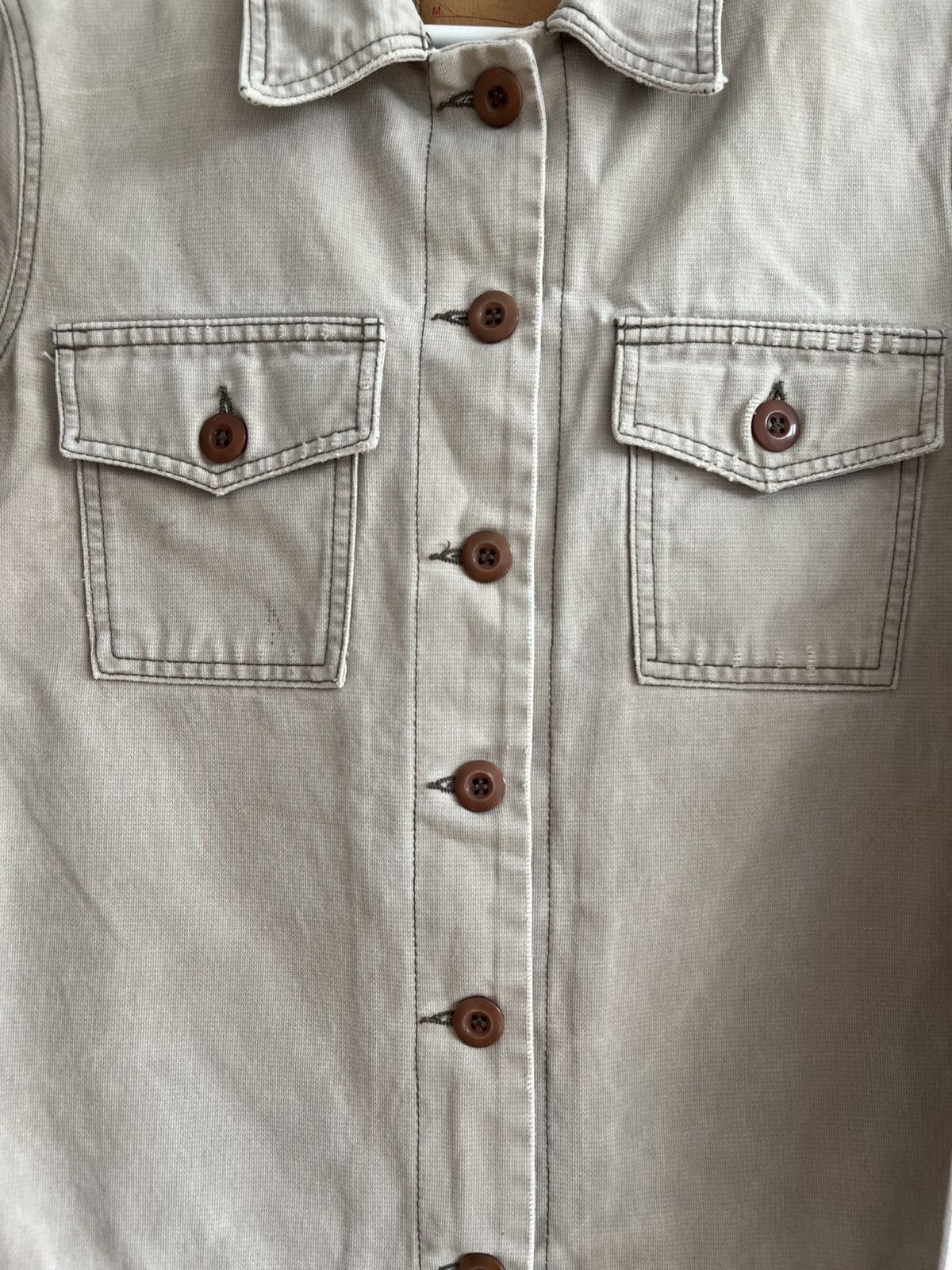 Helmut Lang Helmut Lang 1996 beige denim Size US S / EU 44-46 / 1 - 2 Thumbnail