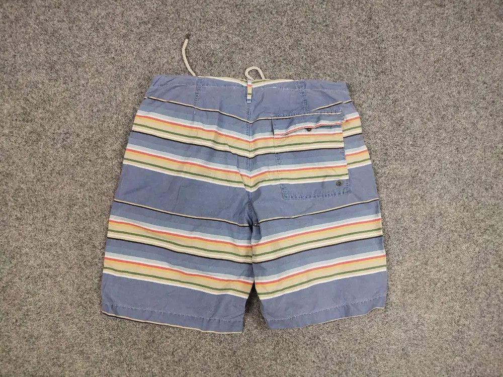 Polo Ralph Lauren Vintage 90's Polo Ralph Lauren Canvas Blue Striped Shorts Size US 36 / EU 52 - 6 Thumbnail