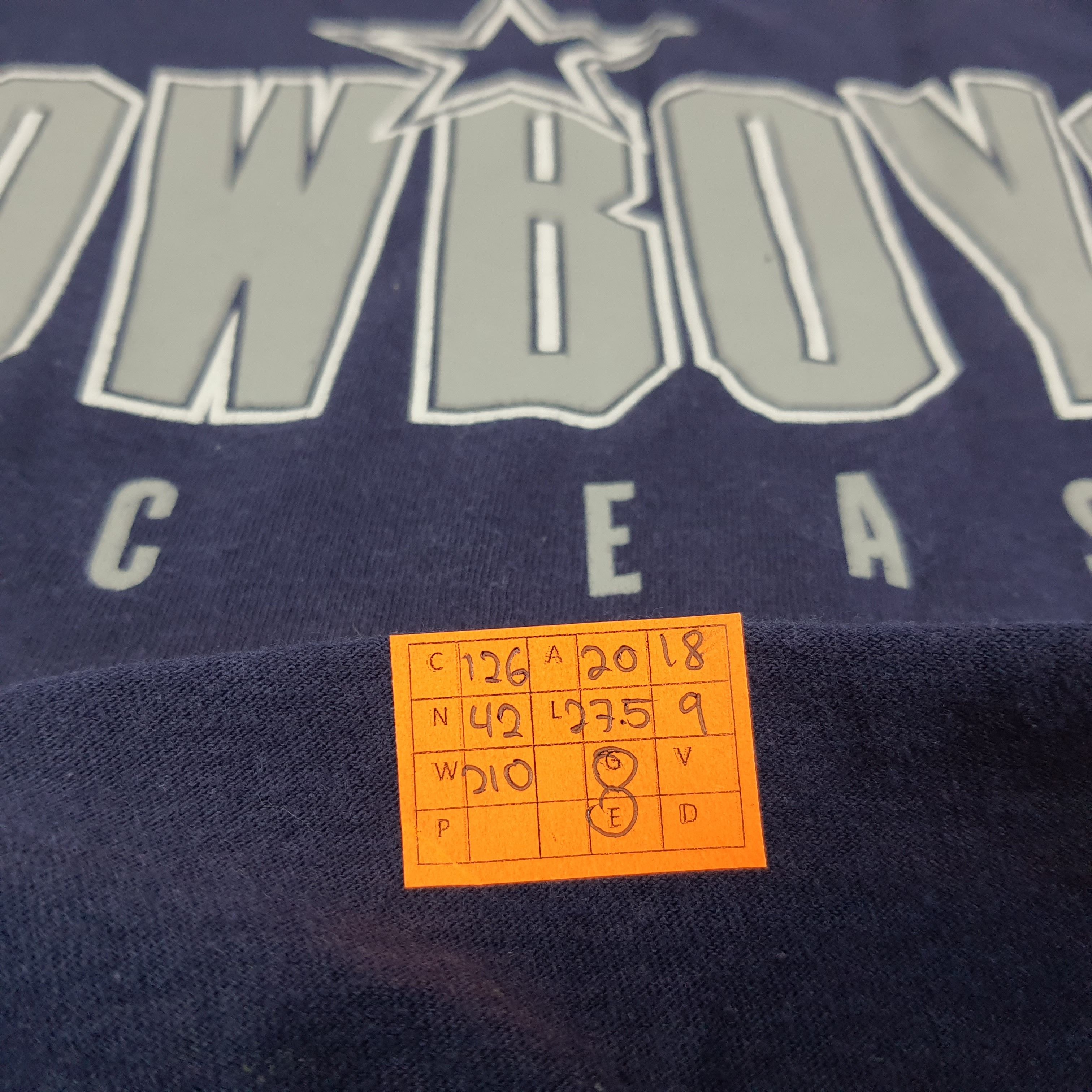 NFL × Vintage Vintage NFL Cowboys NFC East National Football League Tshirt Size US M / EU 48-50 / 2 - 6 Thumbnail