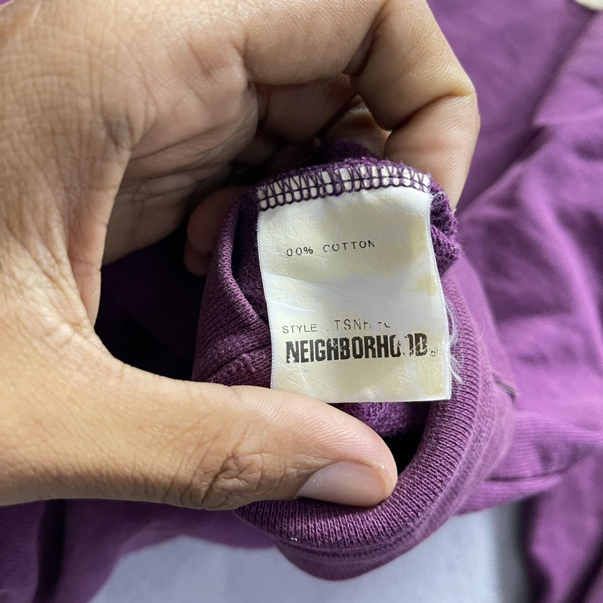Neighborhood 2003 Neighborhood “Disco” Archive Zip Hoodie Purple & Cream Size US XL / EU 56 / 4 - 10 Thumbnail
