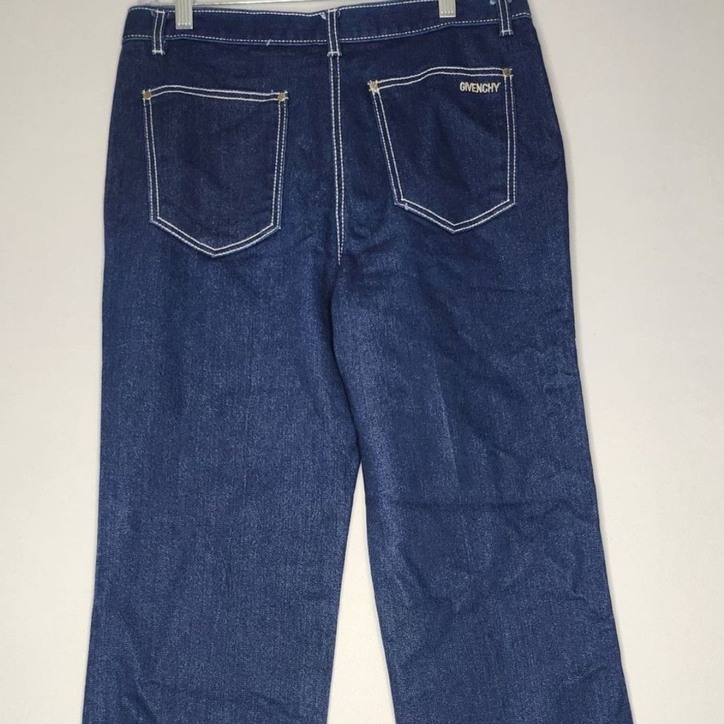 Givenchy Vintage Givenchy Monsieur Indigo Jeans Size 34 Dark Wash 80s Size US 34 / EU 50 - 10 Thumbnail