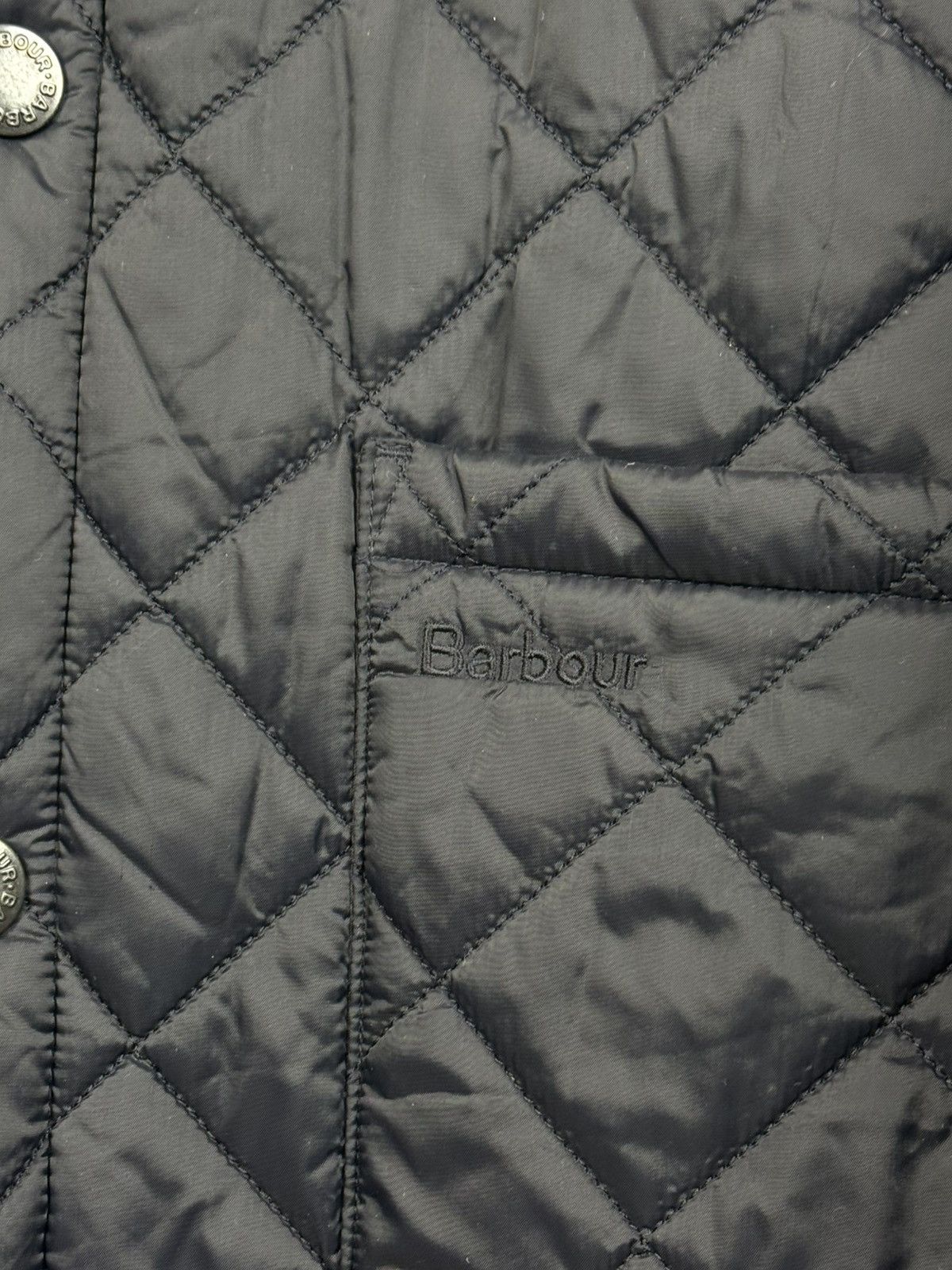 Barbour Barbour Gillock Quilted Jacket Corduroy Collar Black Size US XL / EU 56 / 4 - 5 Thumbnail