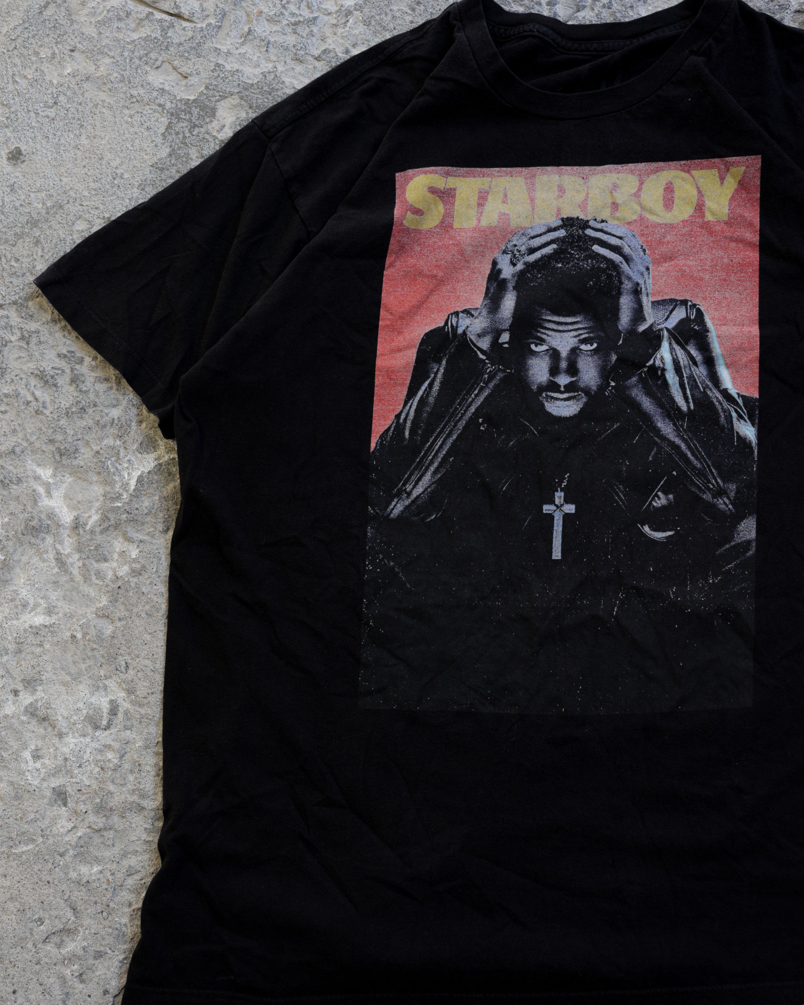 The Weeknd 2016 THE WEEKND STARBOY FADED TEE Size US L / EU 52-54 / 3 - 2 Thumbnail