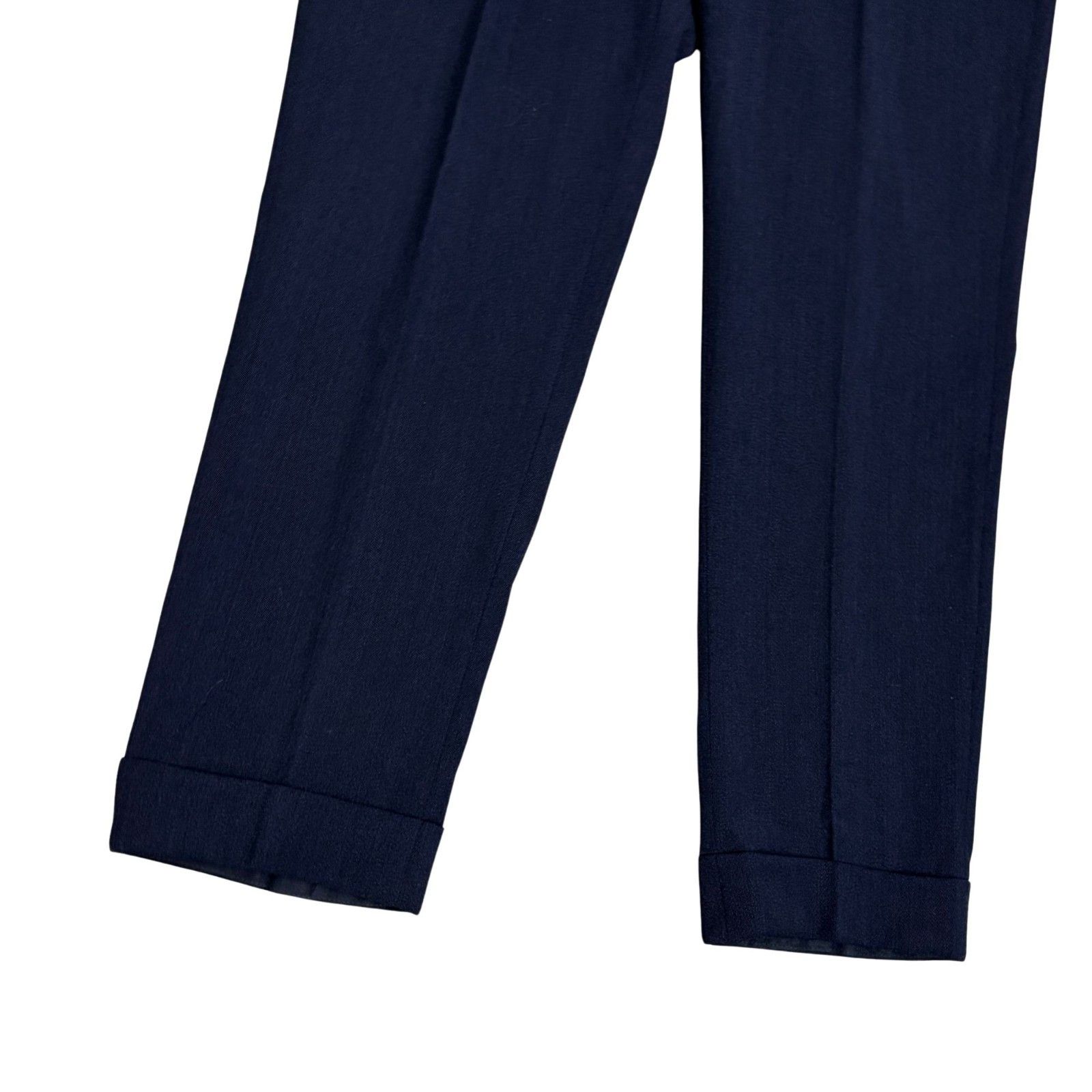 Vitale Barberis Canonico $400 Vitale Barberis Canonico Luxury Wool Dress Pants 38x30 Size US 38 / EU 54 - 7 Thumbnail