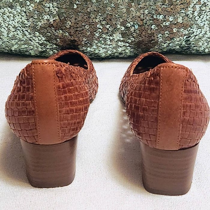 Aquatalia Aquatalia Penina Woven Leather Flats Shoes 7.5 Grailed