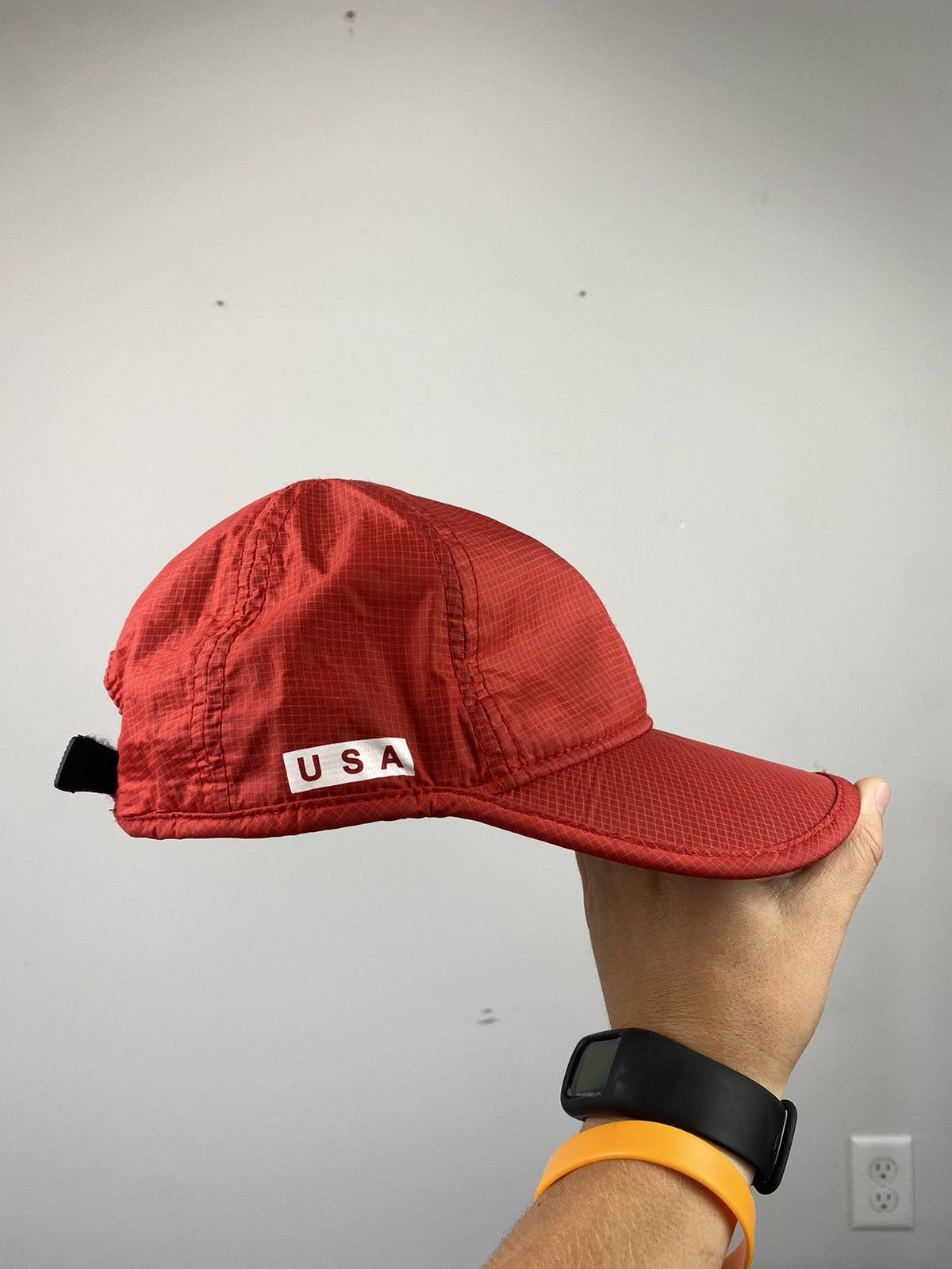 Nike × Vintage Red Official USA Hat, Official, One Size Fits All, Gingham Size ONE SIZE - 4 Thumbnail