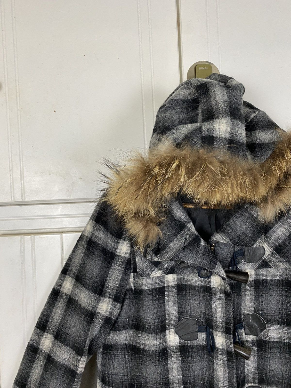 Japanese Brand × Vintage ✅️Vintage Fur Wool Jacket Deshabille Size US S / EU 44-46 / 1 - 4 Thumbnail