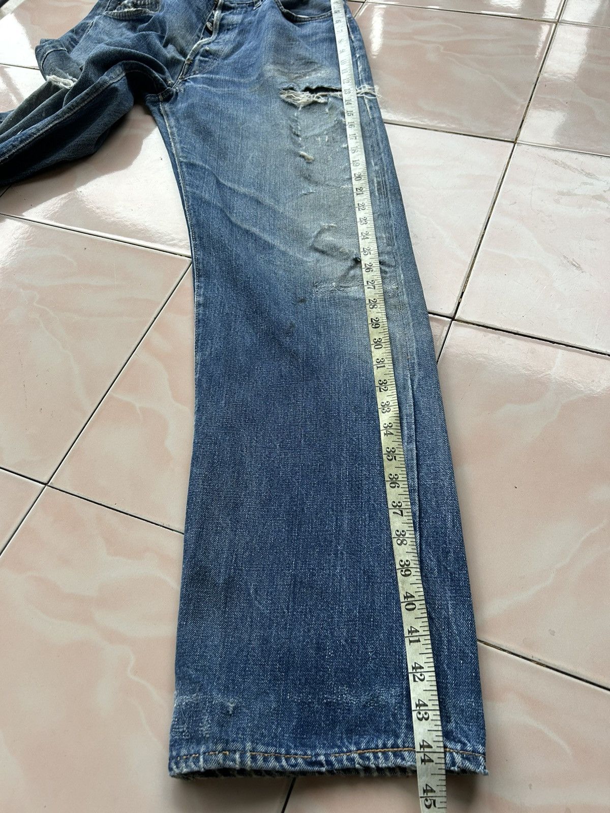 Levi's Vintage 60’s Levi’s 501 Big E #16 Selvedge Jean Size US 34 / EU 50 - 13 Thumbnail