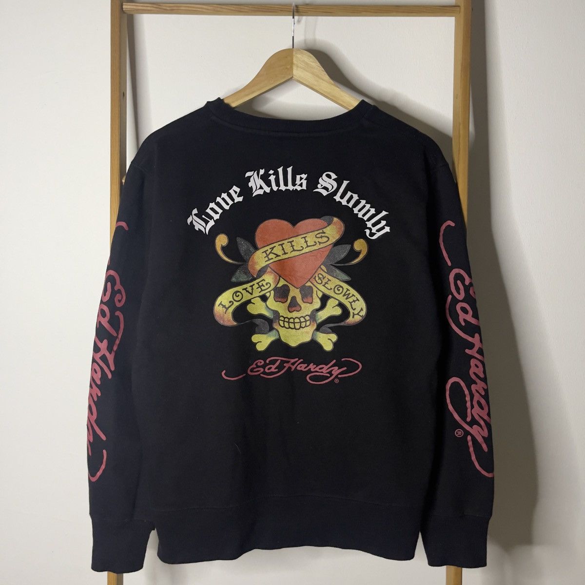 Ed Hardy Ed hardy Love Kills Slowly Sweatshirt Size US L / EU 52-54 / 3 - 1 Thumbnail