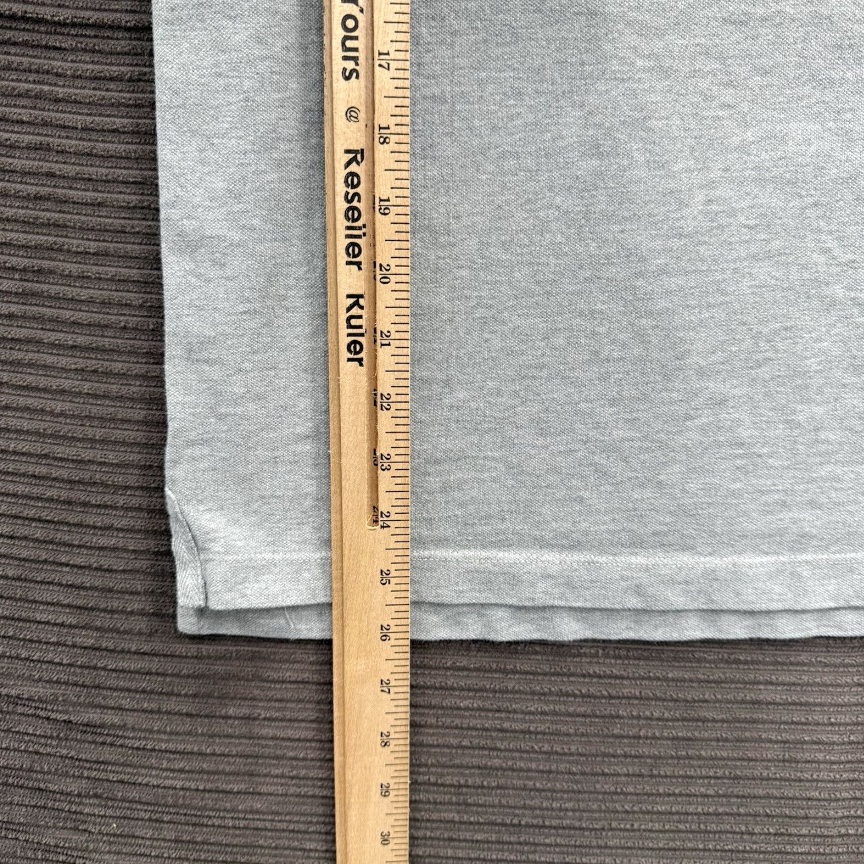 Allsaints VINTAGE is not applicable here. AllSaints Polo Shirt Men M Gray Solid Short Sleeve Button Collar Casual Golf Performance Size US M / EU 48-50 / 2 - 5 Thumbnail