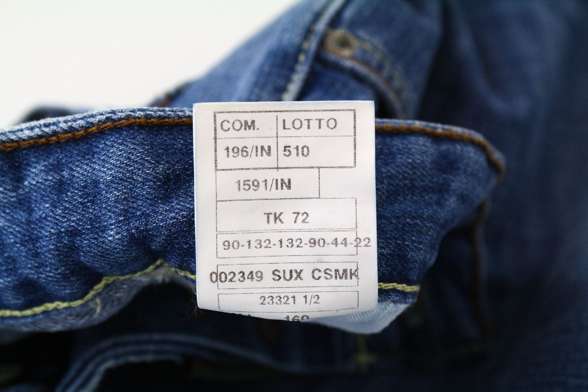 Takeshy Kurosawa TK 72 W32 Distressed Slim Taper Blue Jeans 75720 Size US 32 / EU 48 - 6 Thumbnail