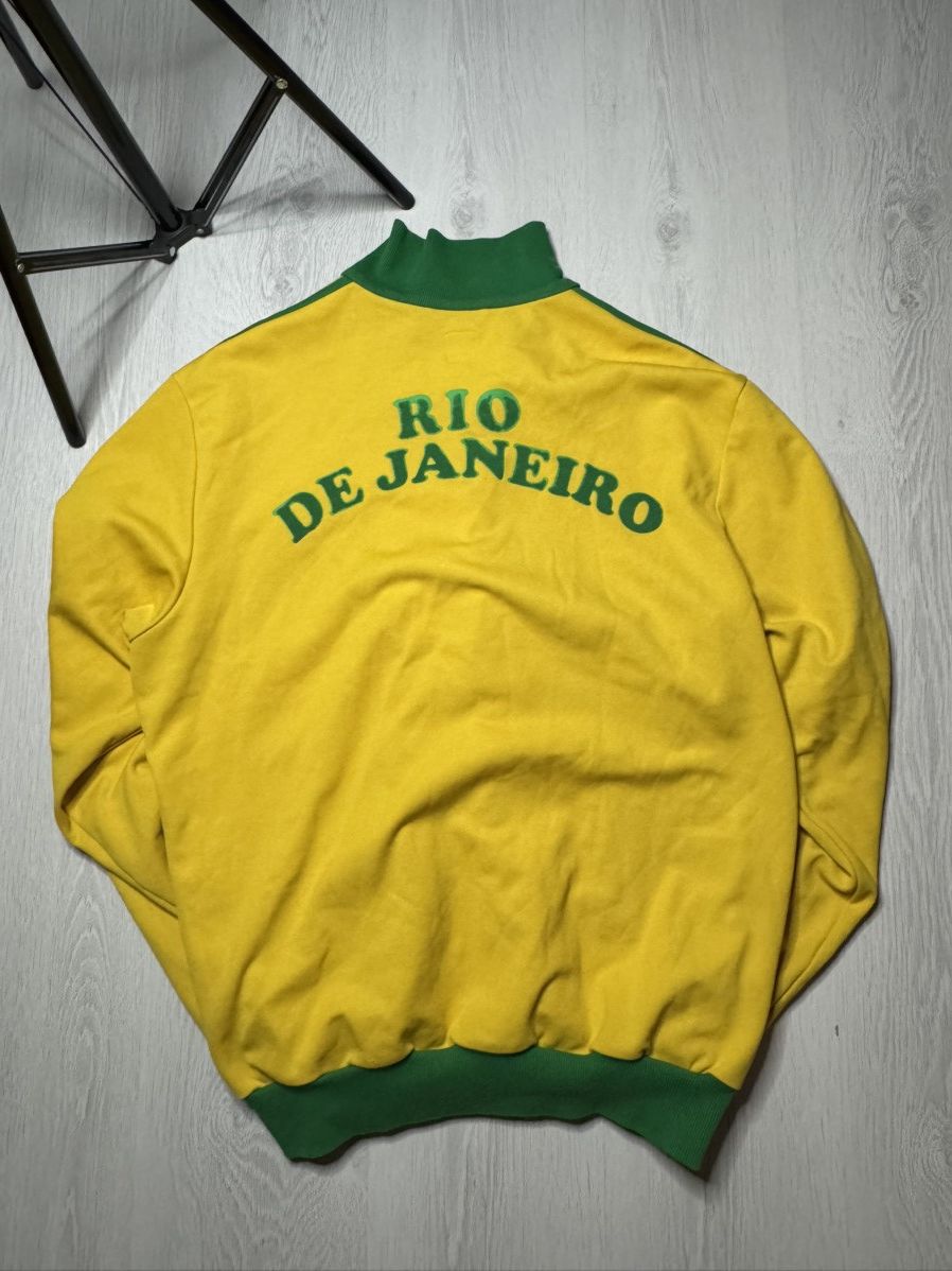 Adidas 00s Vintage Adidas Rio De Janeiro Brazil Tracksuit Jacket Size US XL / EU 56 / 4 - 6 Thumbnail