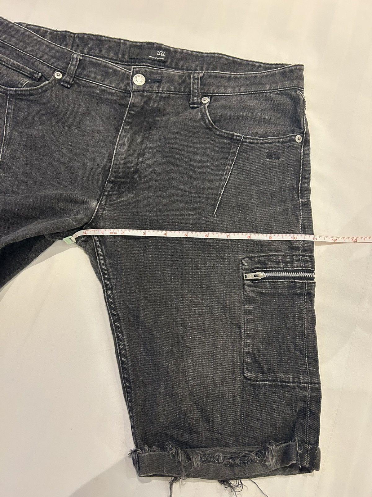Undercover × Uniqlo Uniqlo Undercover Zippered Cargo Pocket Denim Short Pants Size US 34 / EU 50 - 18 Thumbnail
