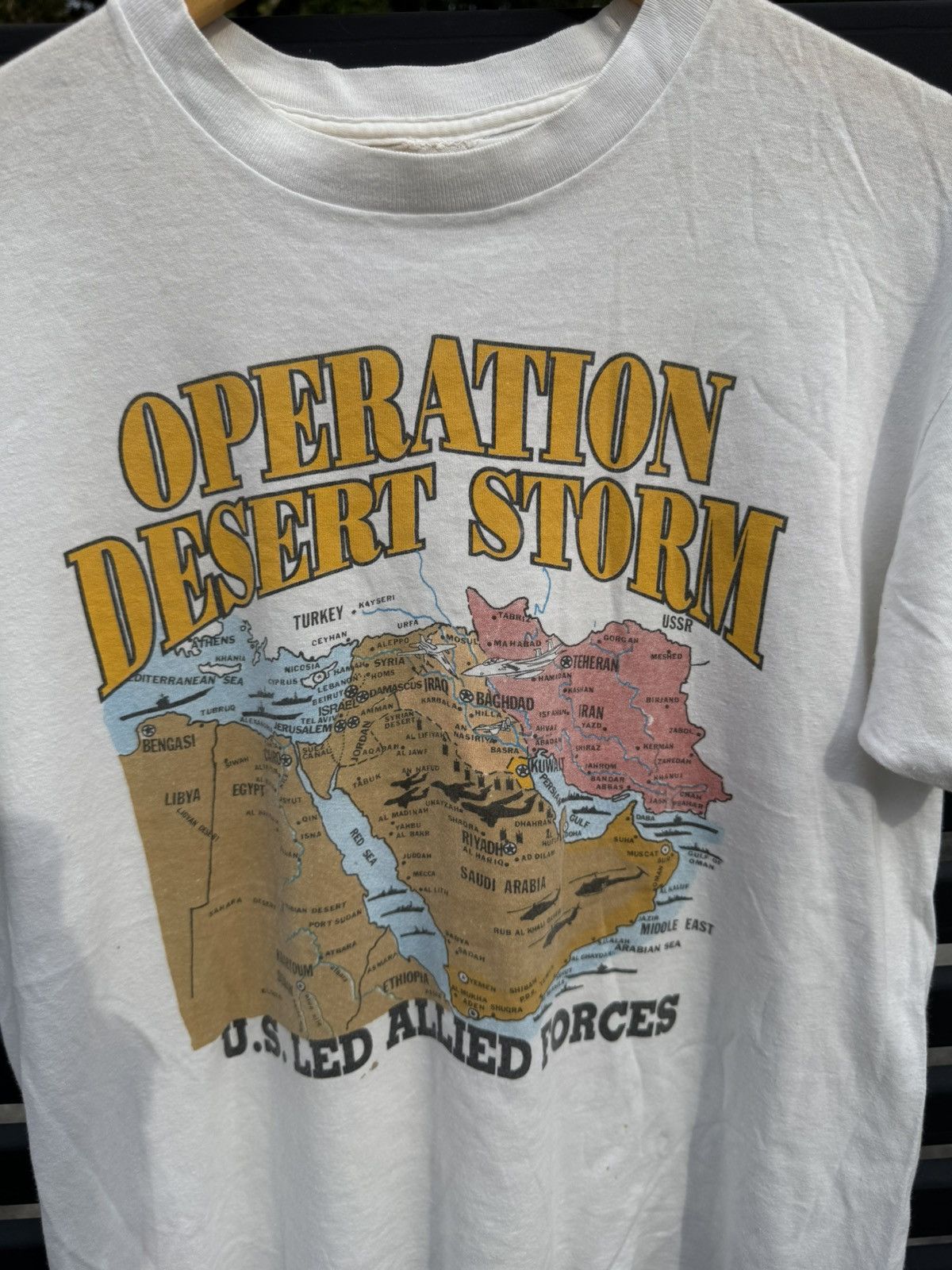 Vintage Vintage Operation Desert Storm Shirt Size US L / EU 52-54 / 3 - 3 Thumbnail