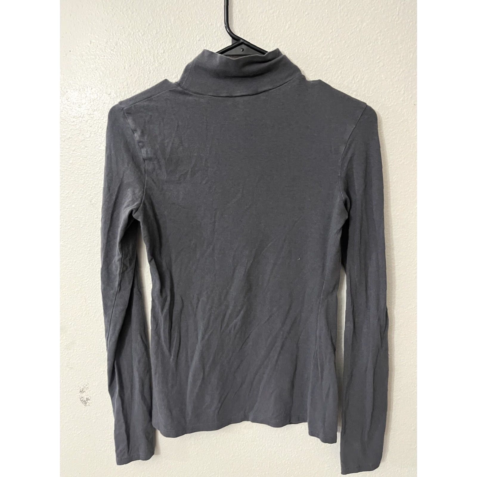 Express Express Womens Regular Long Sleeve Turtleneck Pullover Gray Top Size Small Size S / US 4 / IT 40 - 2 Thumbnail