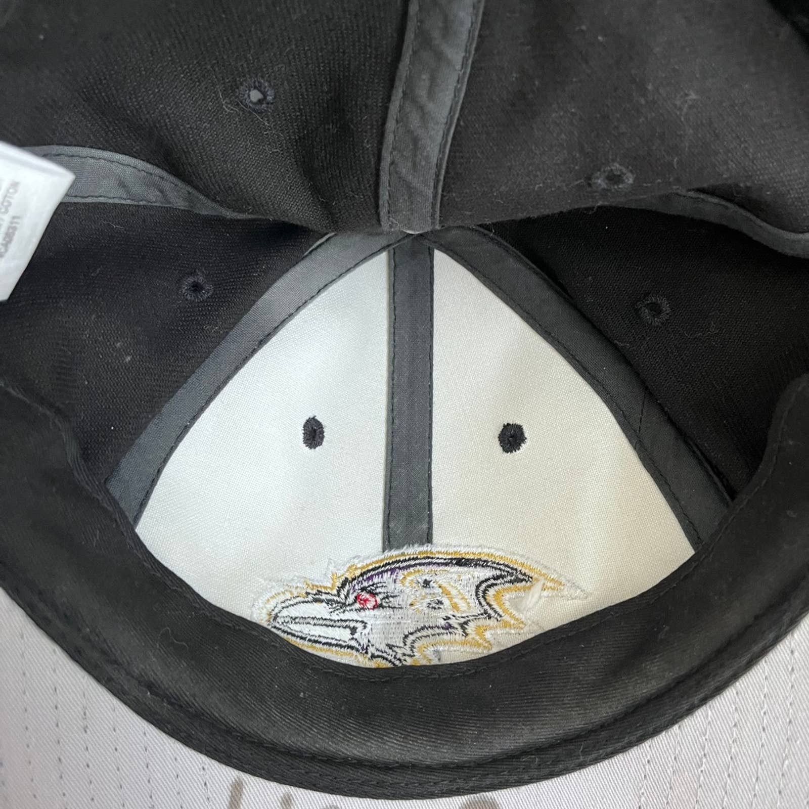 Vintage Vintage 2000’s Puma NFL Baltimore Ravens Strapback Hat Size ONE SIZE - 8 Thumbnail