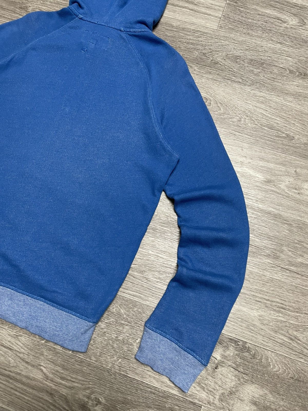 Armani Vintage Armani Jeans Blue Logo Zip-Up Hoodie Size US M / EU 48-50 / 2 - 17 Thumbnail