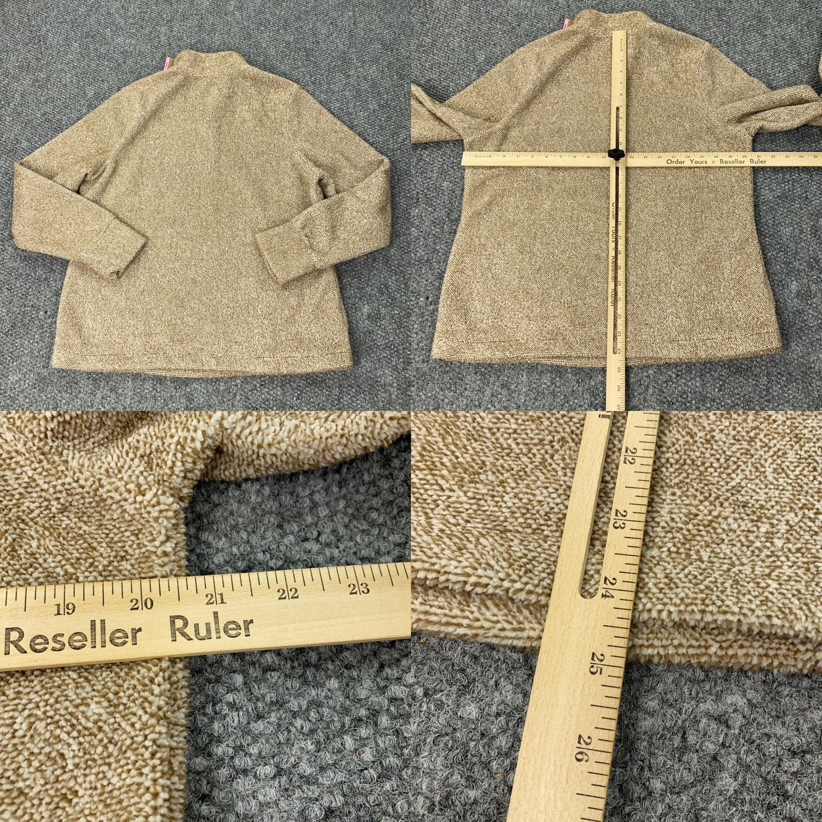 Eddie Bauer Eddie Bauer Sweatshirt Small Pumice 1/4 Button Up Long Sleeve Pullover Womens Size S / US 4 / IT 40 - 8 Thumbnail