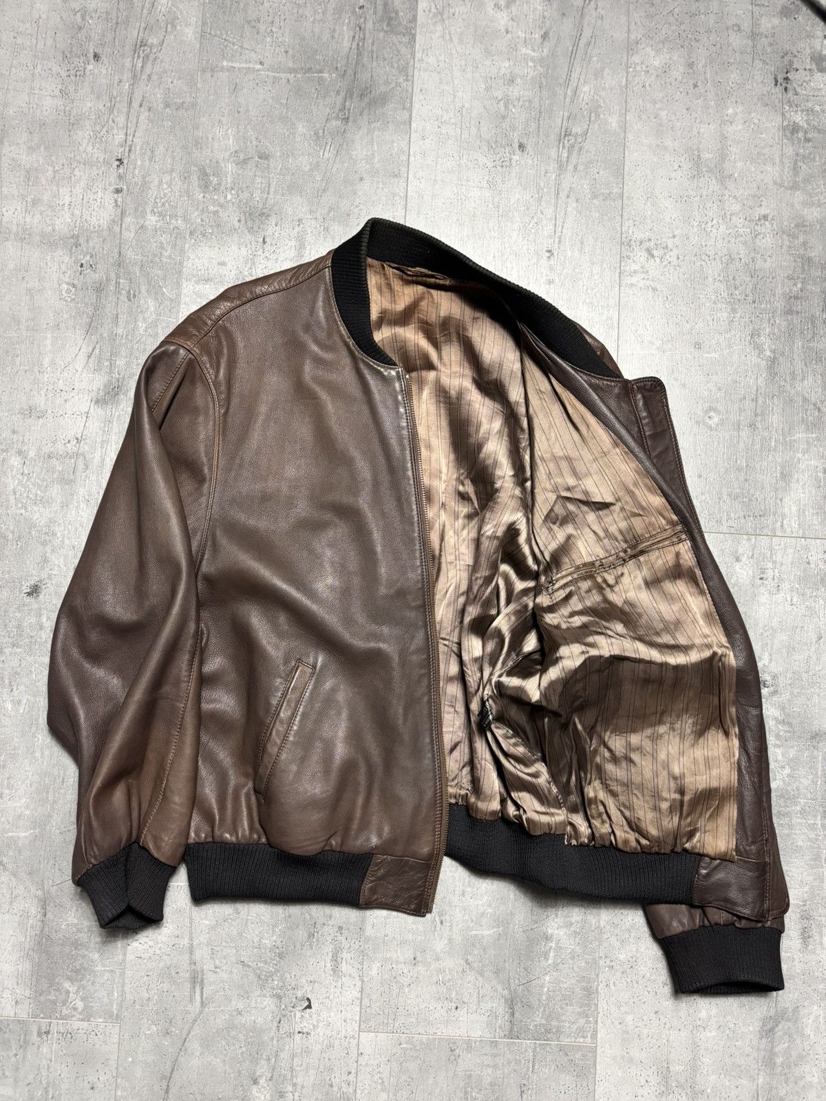 Yohji Yamamoto Balenciaga Yohji Yamamoto Saint Lauren Styled Leather Jacket Size US L / EU 52-54 / 3 - 14 Thumbnail