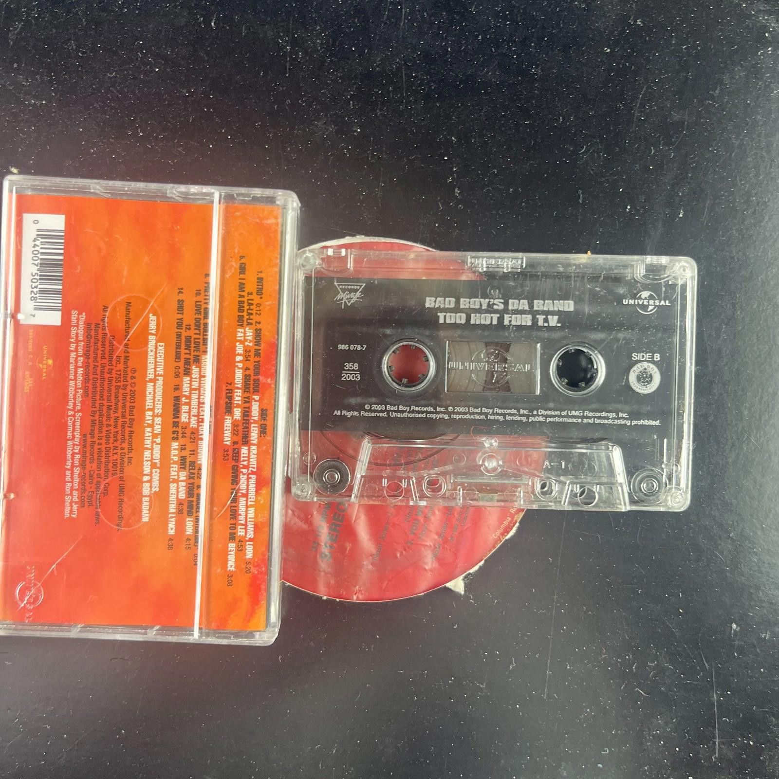 Other Bad Boys II Soundtrack Cassette Tape Bad Boy Records 2003 Size ONE SIZE - 2 Thumbnail