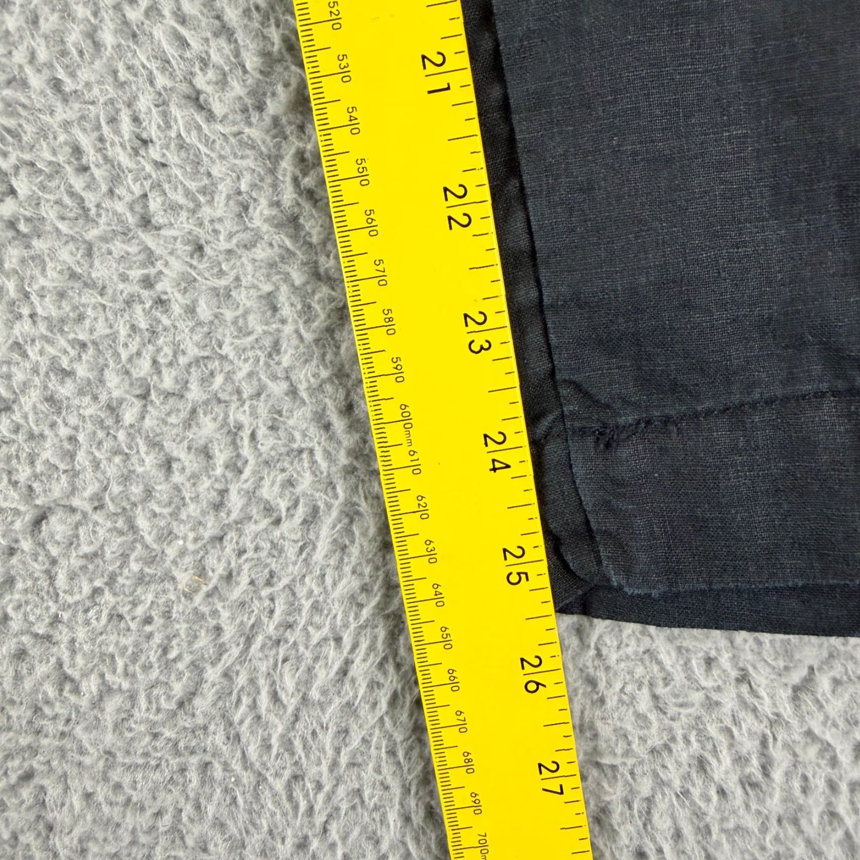 Athleta Athleta Retreat Linen Ankle Pant Womens S Black Pull On Drawstring Casual Size 28" / US 6 / IT 42 - 7 Thumbnail