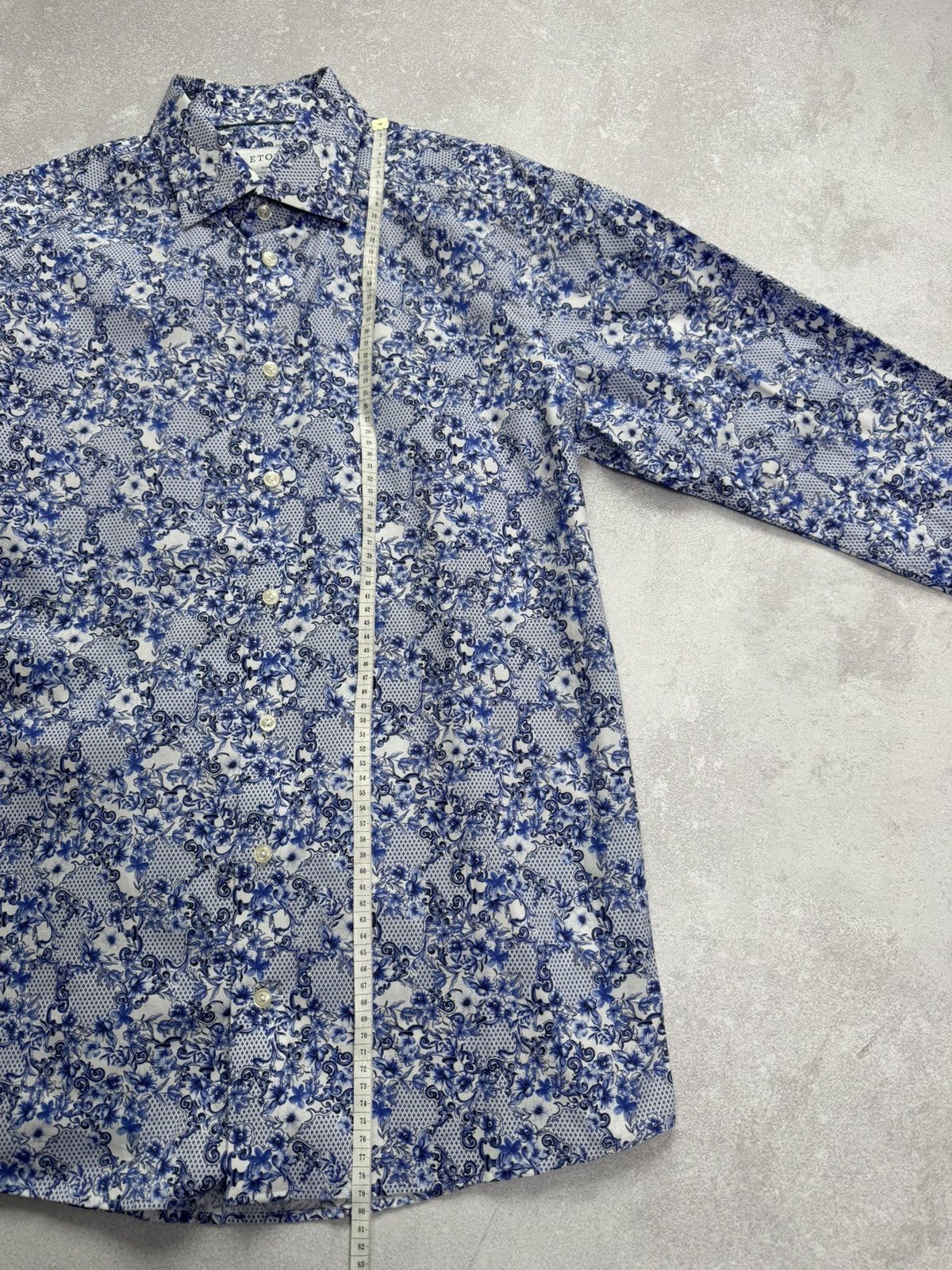 Eton Eton shirts men Multicolor luxury flowers size L slim Size US L / EU 52-54 / 3 - 6 Thumbnail