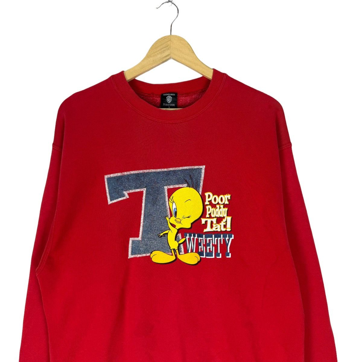 Cartoon Network ⚡️VINTAGE 90s TWEETY LOONEY TUNES SWEATSHIRT CREWNECK Size US L / EU 52-54 / 3 - 2 Thumbnail
