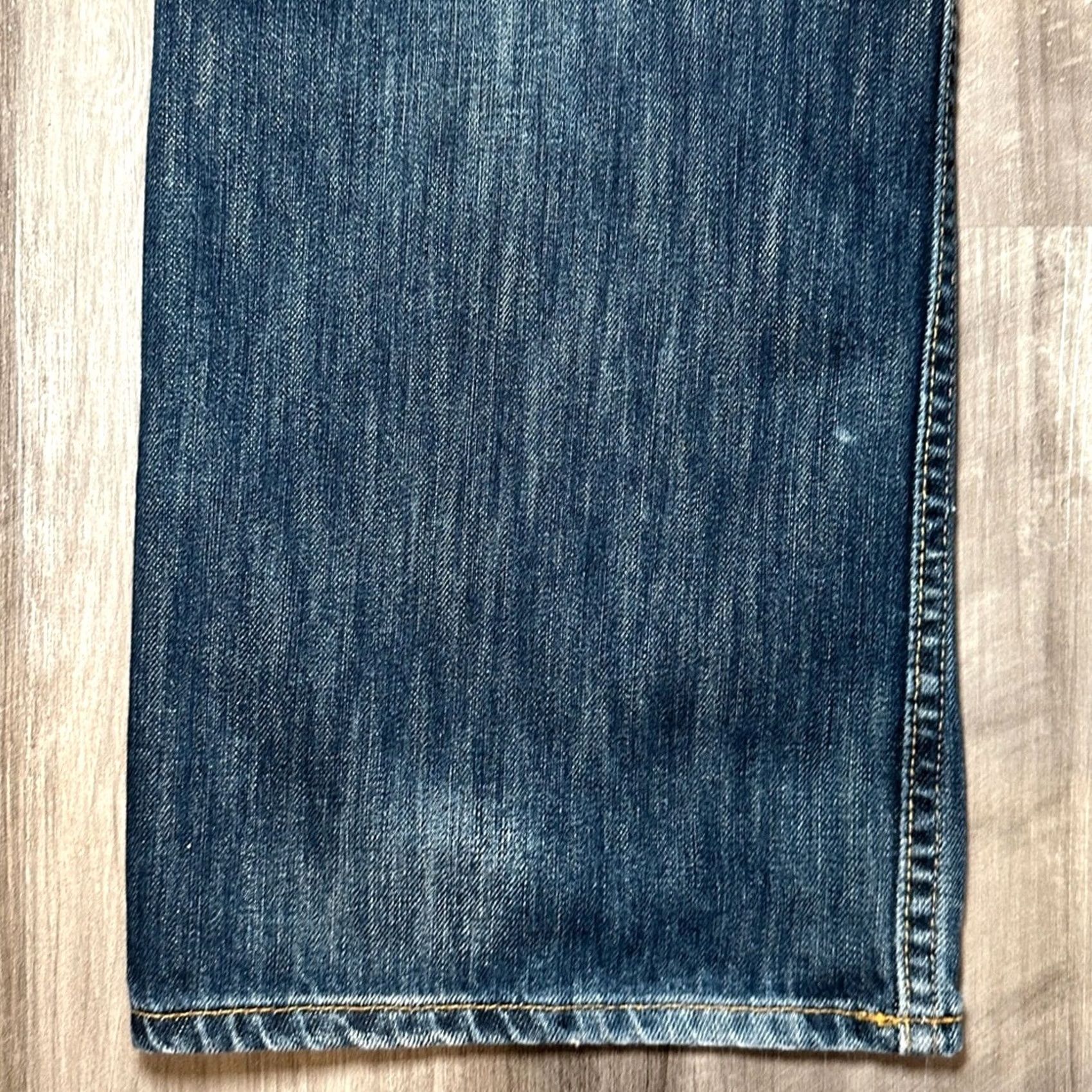 Vintage BIG STAR Jeans Bootcut 32R Men Blue Regular 32 Inseam 32 JeansBootcut Mens Blue 32 Regular Size US 32 / EU 48 - 4 Thumbnail
