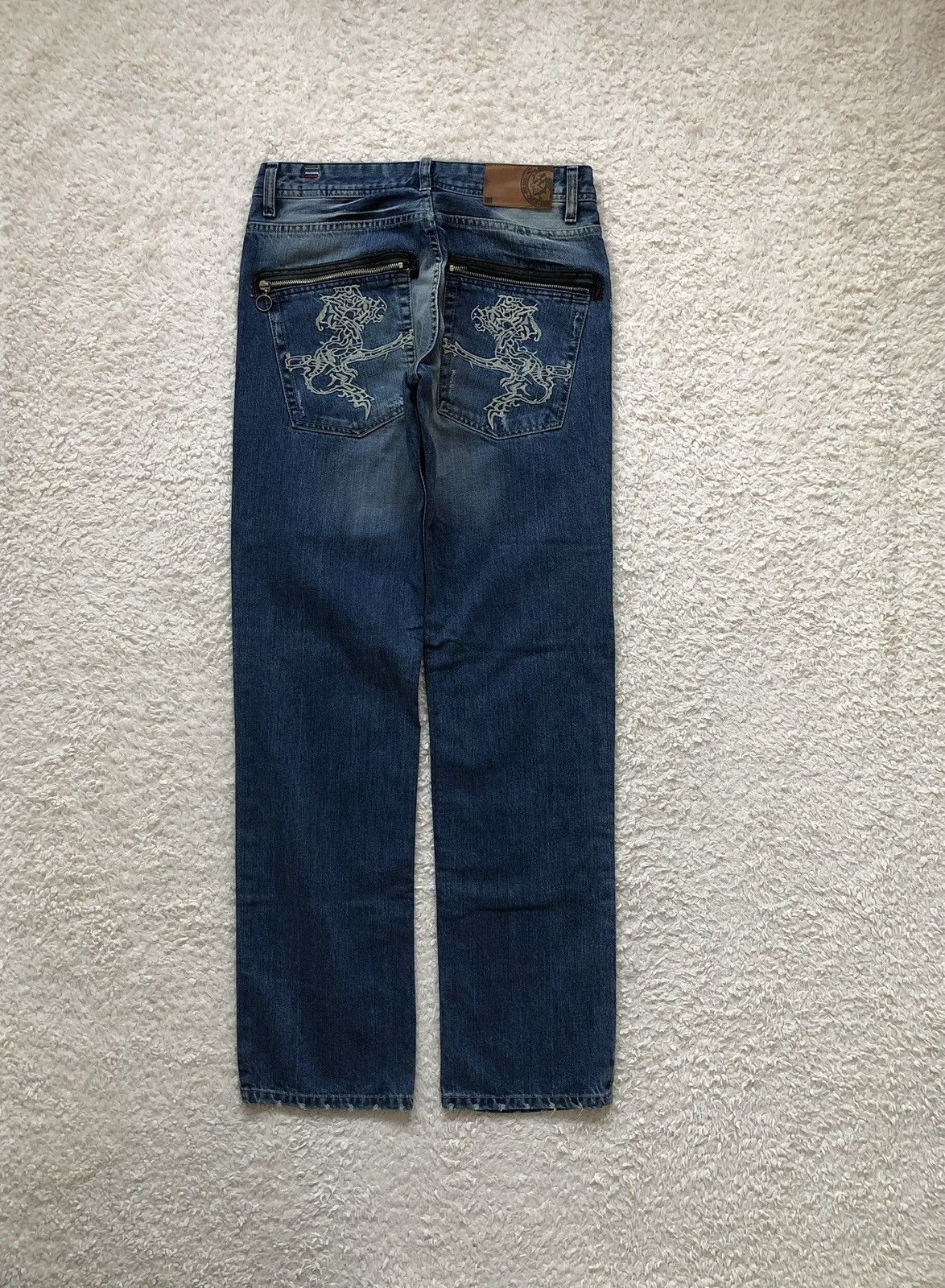Diesel Unique Diesel Industry vintage jeans Size US 31 - 1 Thumbnail