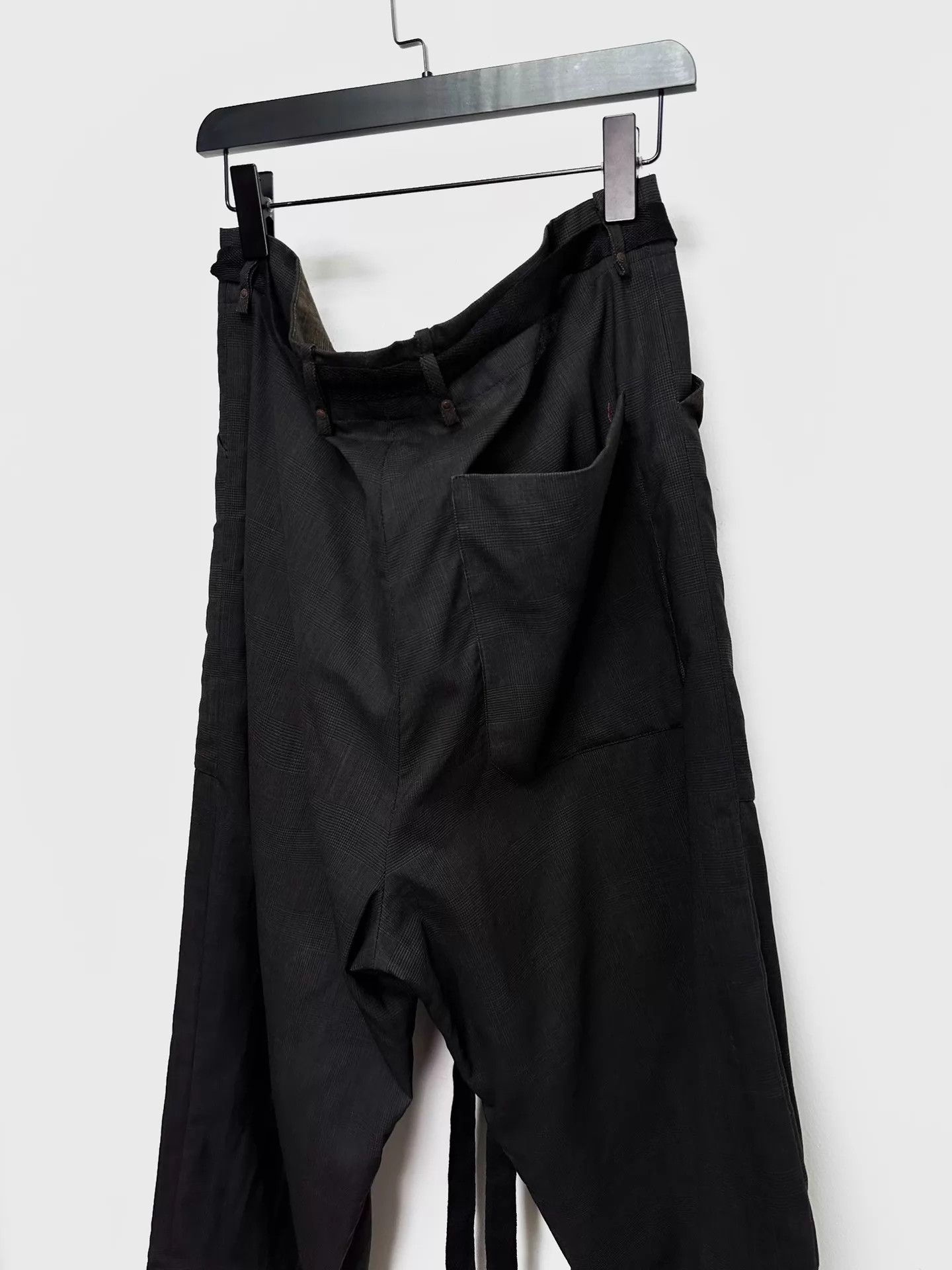 Biek Verstappen BIEK VERSTAPPEN Handmade Wool Wide-Leg Trousers Size US 32 / EU 48 - 5 Thumbnail