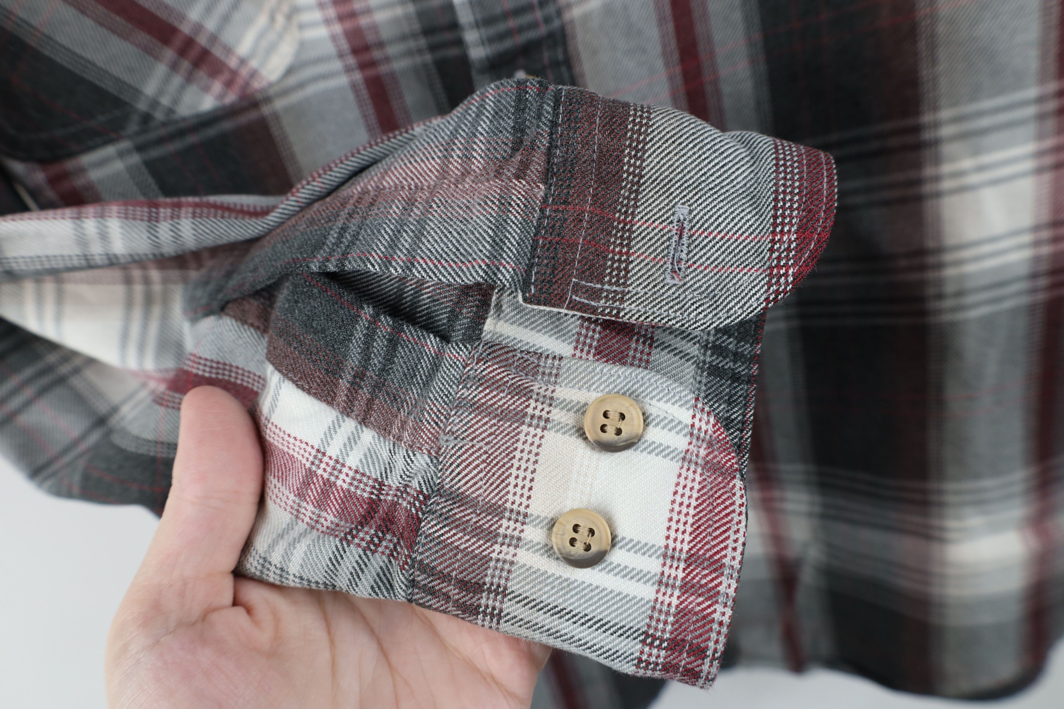 Vintage Vintage 90s Streetwear Flannel Collared Button Shirt Plaid Size US M / EU 48-50 / 2 - 7 Thumbnail