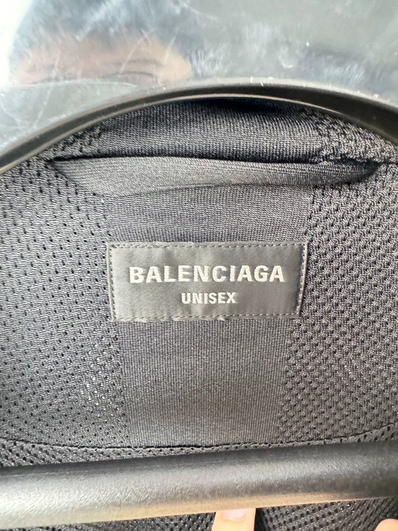 Balenciaga Balenciaga new flame logo mesh coach jacket-2506 Size US XS / EU 42 / 0 - 4 Thumbnail