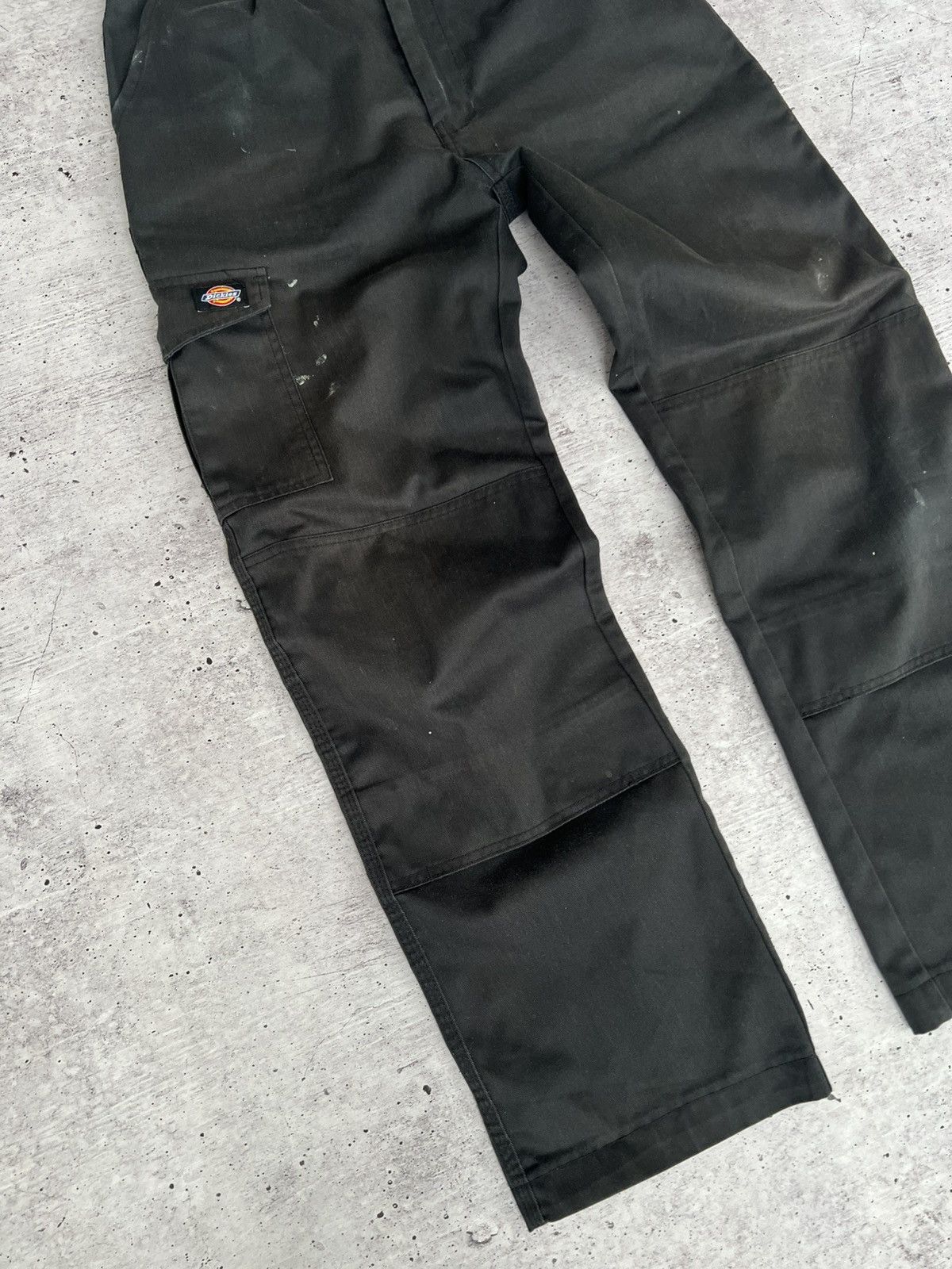 Dickies × Vintage Dickies Vintage Distressed Black Cargo Pants Size US 32 / EU 48 - 4 Thumbnail