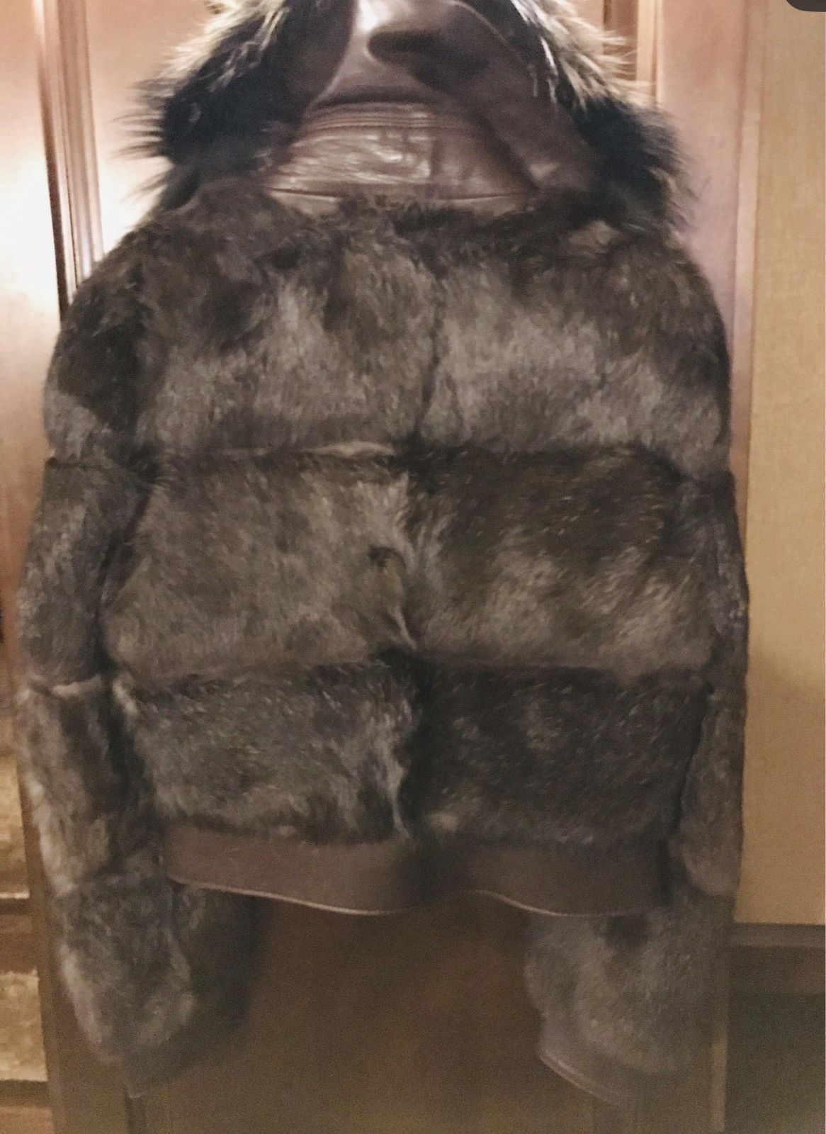 Gucci GUCCI by Tom Ford Mink Fur Leather Jacket runway brown black Size S / US 4 / IT 40 - 4 Thumbnail