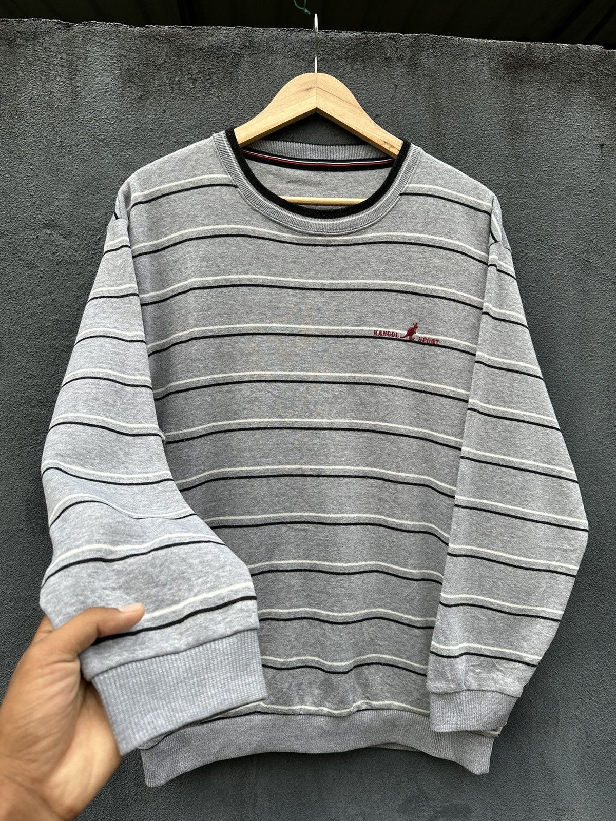 Kangol Vintage Kangol Striped Crewneck Size US M / EU 48-50 / 2 - 6 Thumbnail