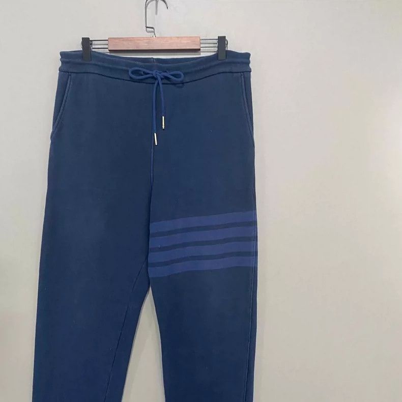 Thom Browne Thom Browne Size 3 Classic four-bar sweatpants 2506-Nextar Size US 35 - 2 Thumbnail