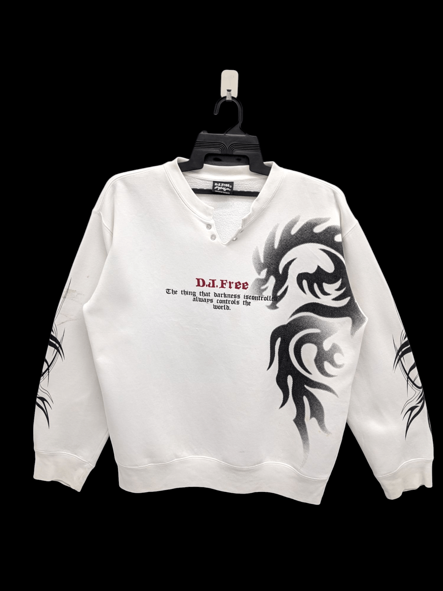Designer × Japanese Brand JAPANESE DESIGNER Y2K WILD POEMS GOTHIC PUNK D.J. FREE Size US XL / EU 56 / 4 - 1 Thumbnail