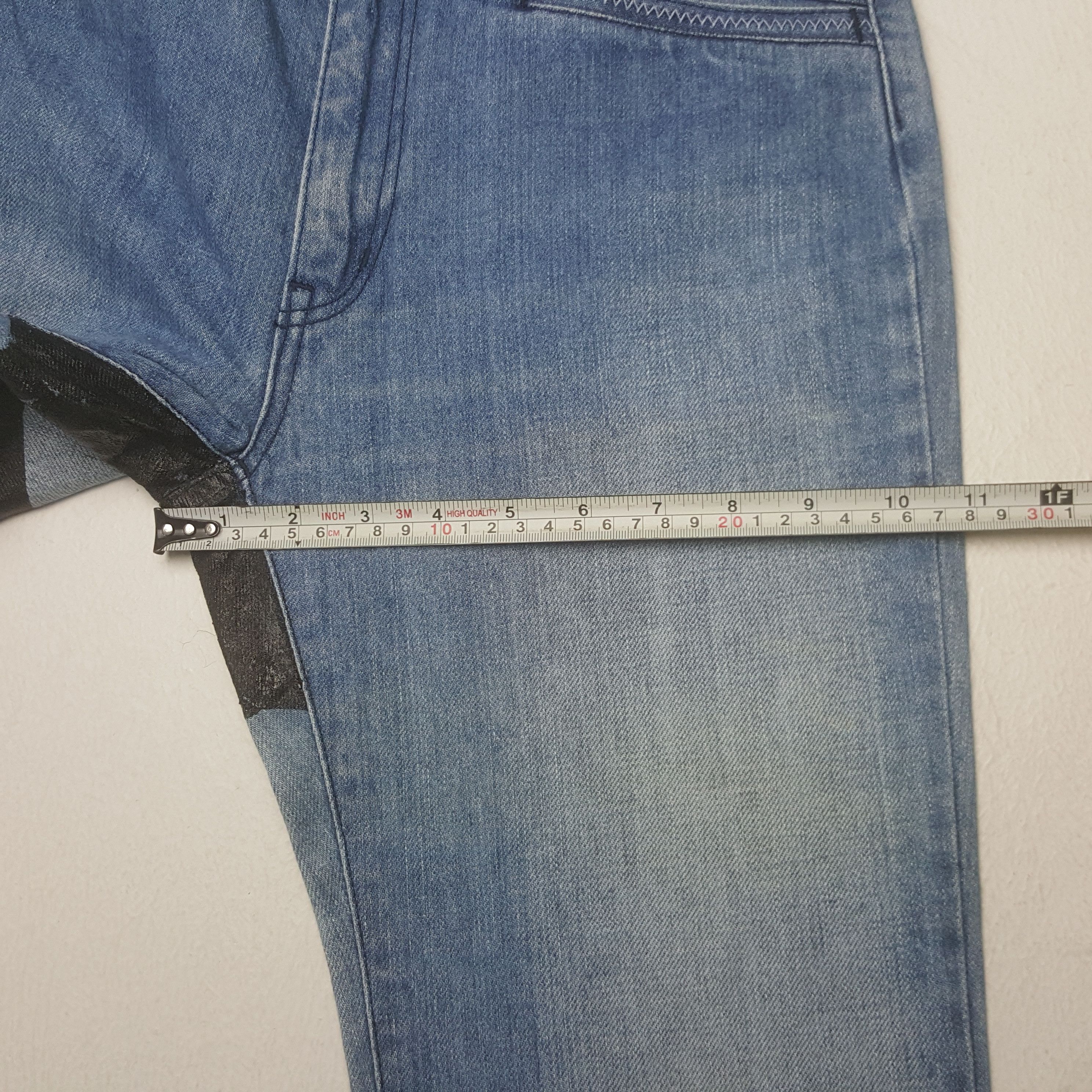 Hysteric Glamour × Japanese Brand × Vintage Vintage Hysteric Glamour Japanese Custom Art Bootcut Jeans Size US 27 - 10 Thumbnail